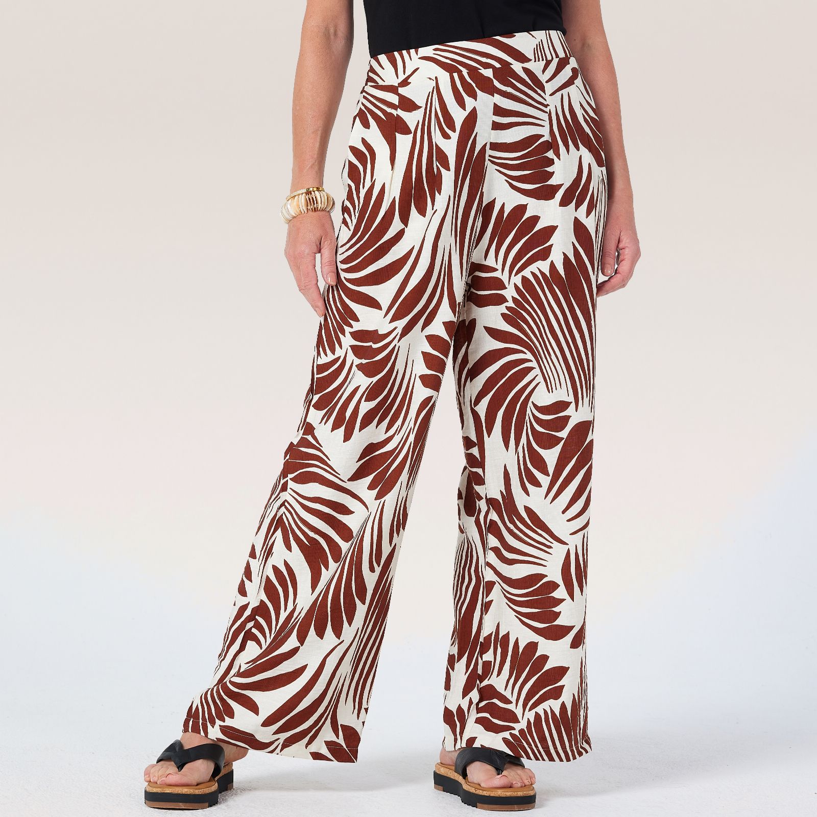 Izabel London Printed Trousers