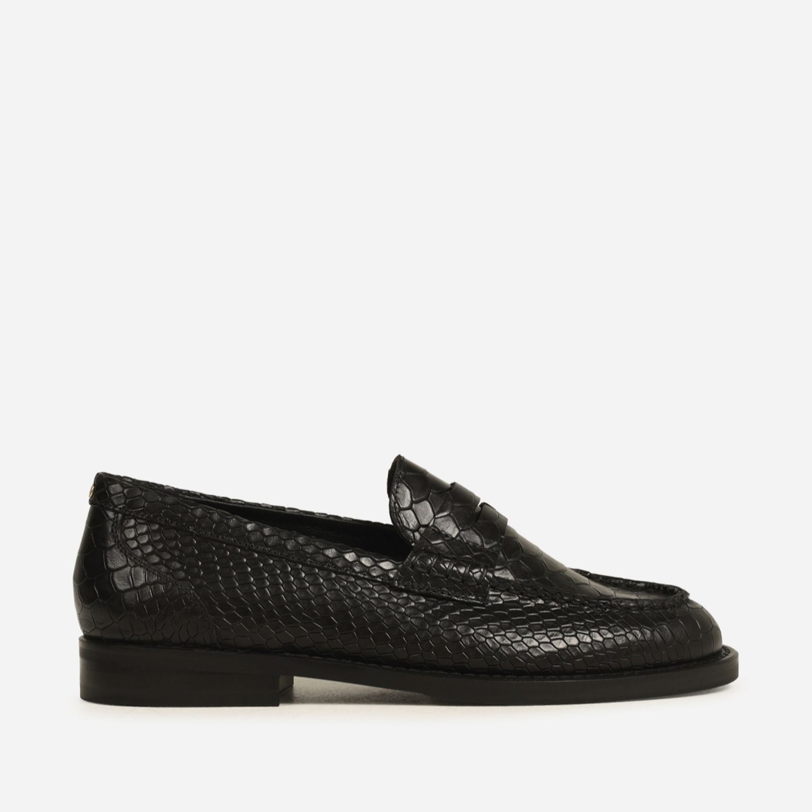 Bronx Tran-sitt Leather Loafers