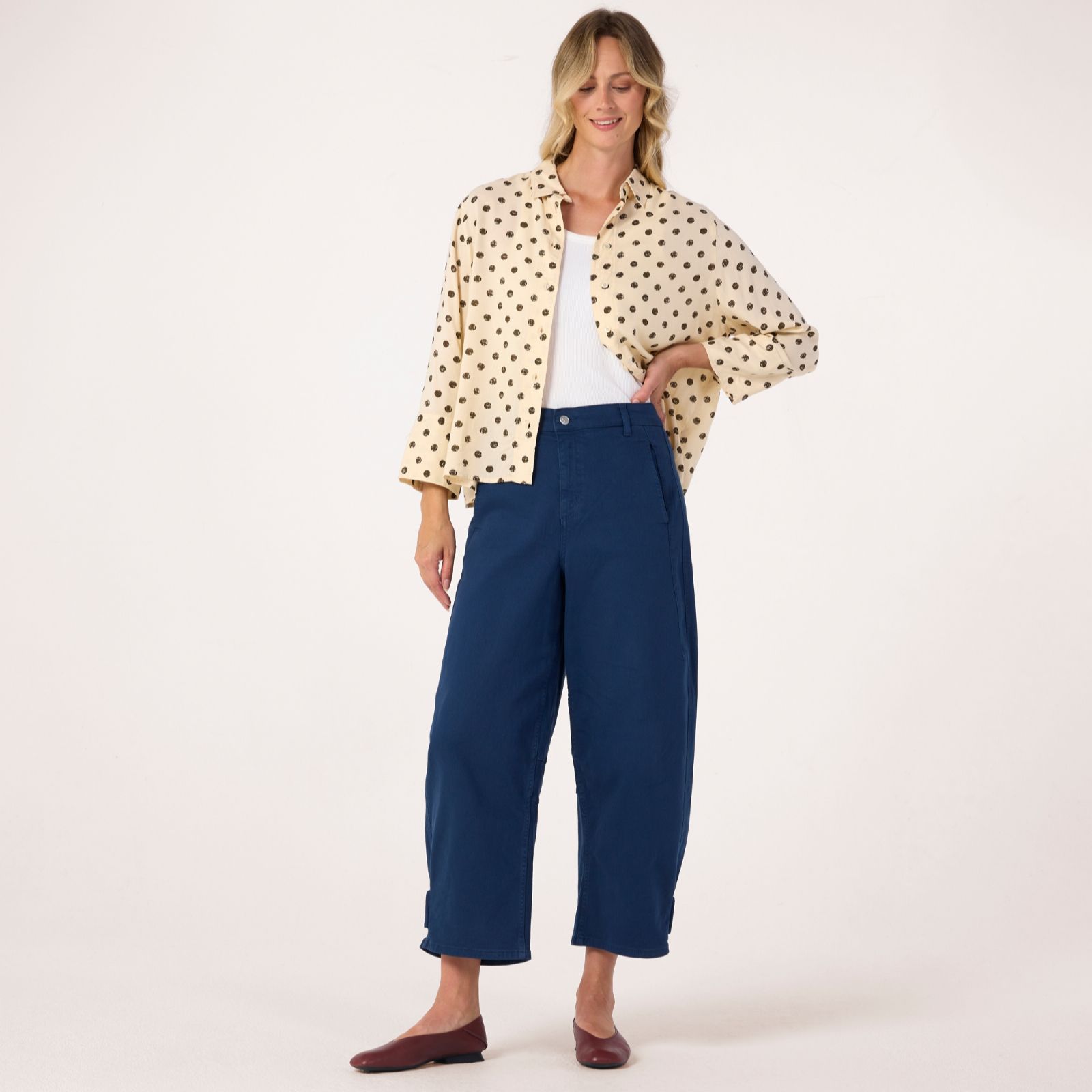 Masai Copenhagen Penyra Casual Denim Wide Leg Trouser