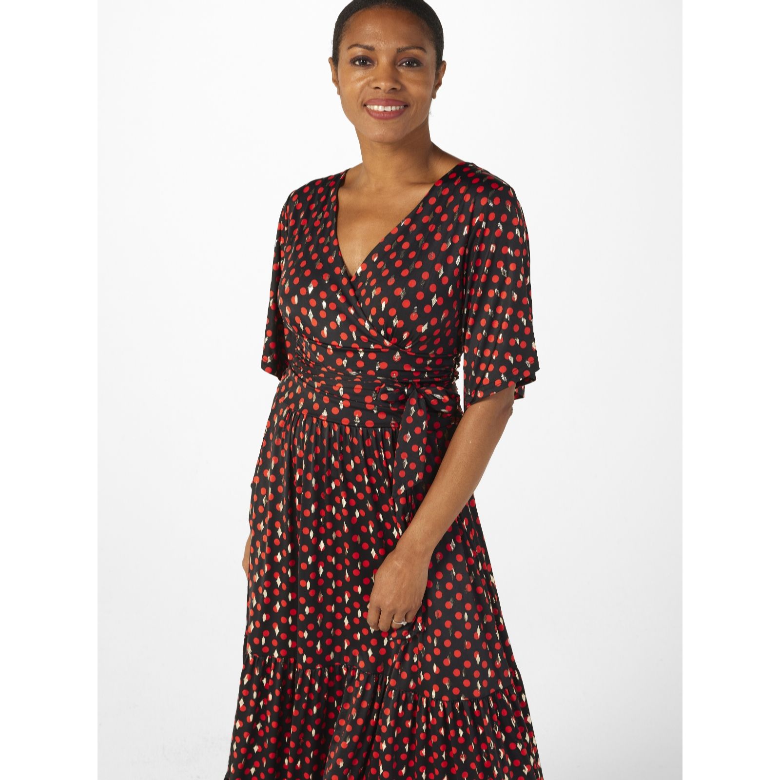 Onjenu London Tilly Midi Dress - QVC UK