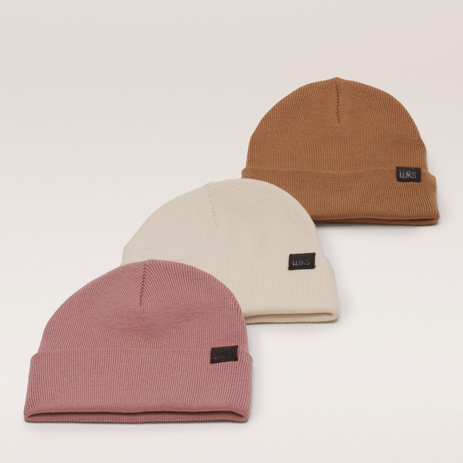 Muk Luks 3pk Classic Beanie Hats