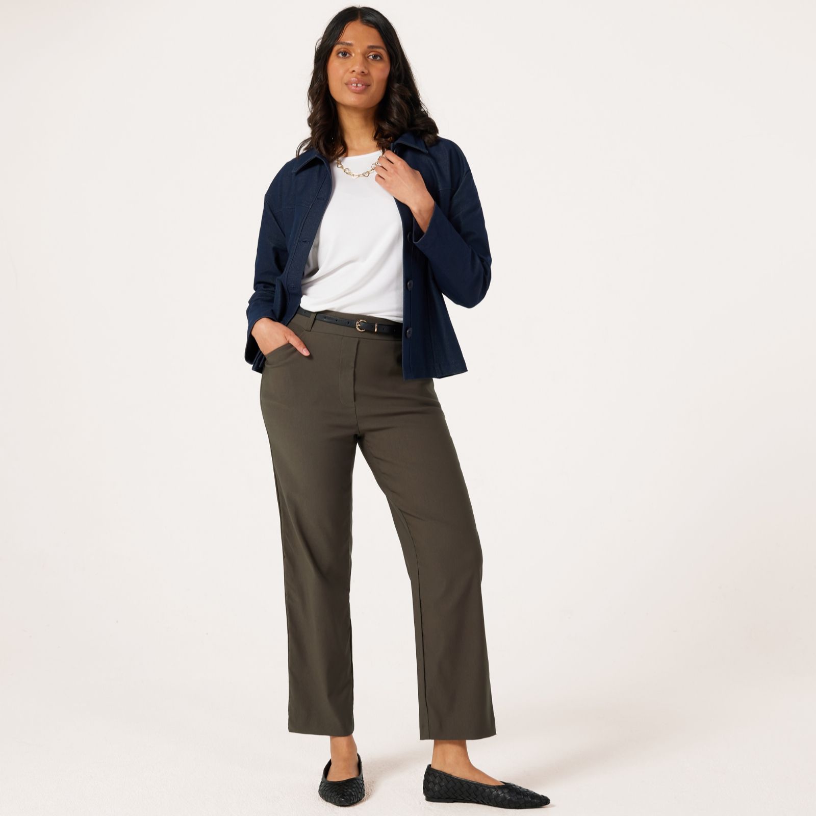 Kim & Co Soft Millenium Keri Ankle Length Standard Trousers