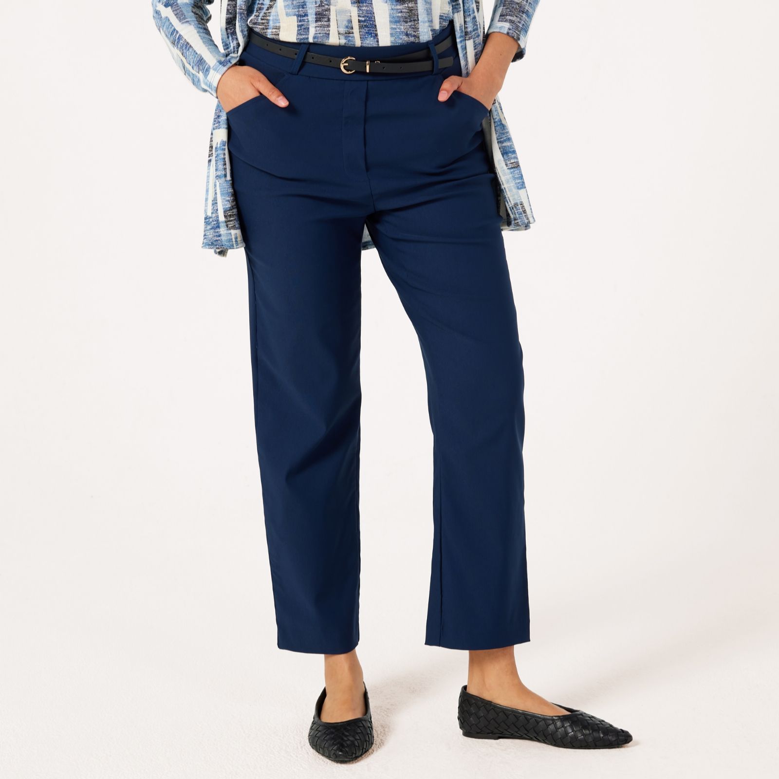 Kim & Co Soft Millenium Keri Ankle Length Standard Trousers