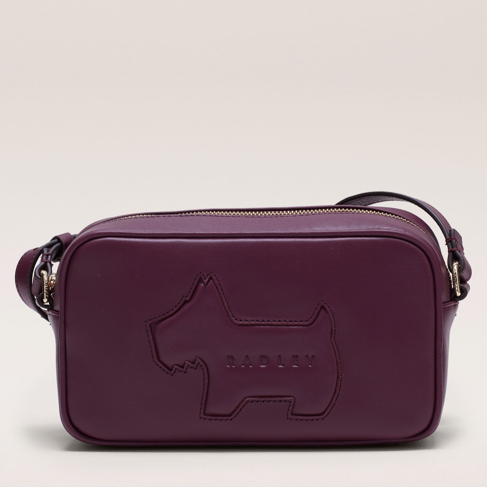 Radley Hadley Lane Applique Dog Small Ziptop Crossbody