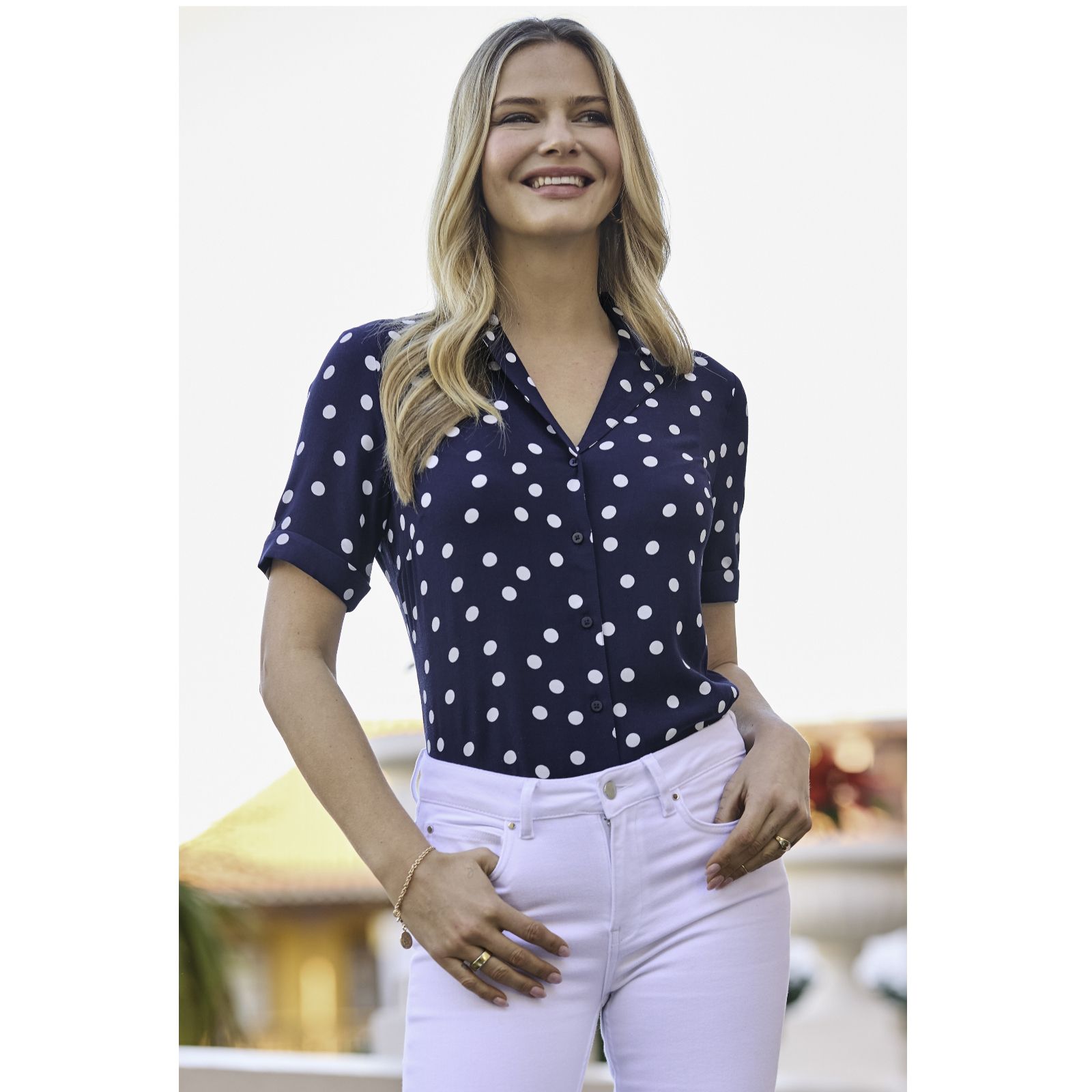 Sosandar Rever Collar Shirt