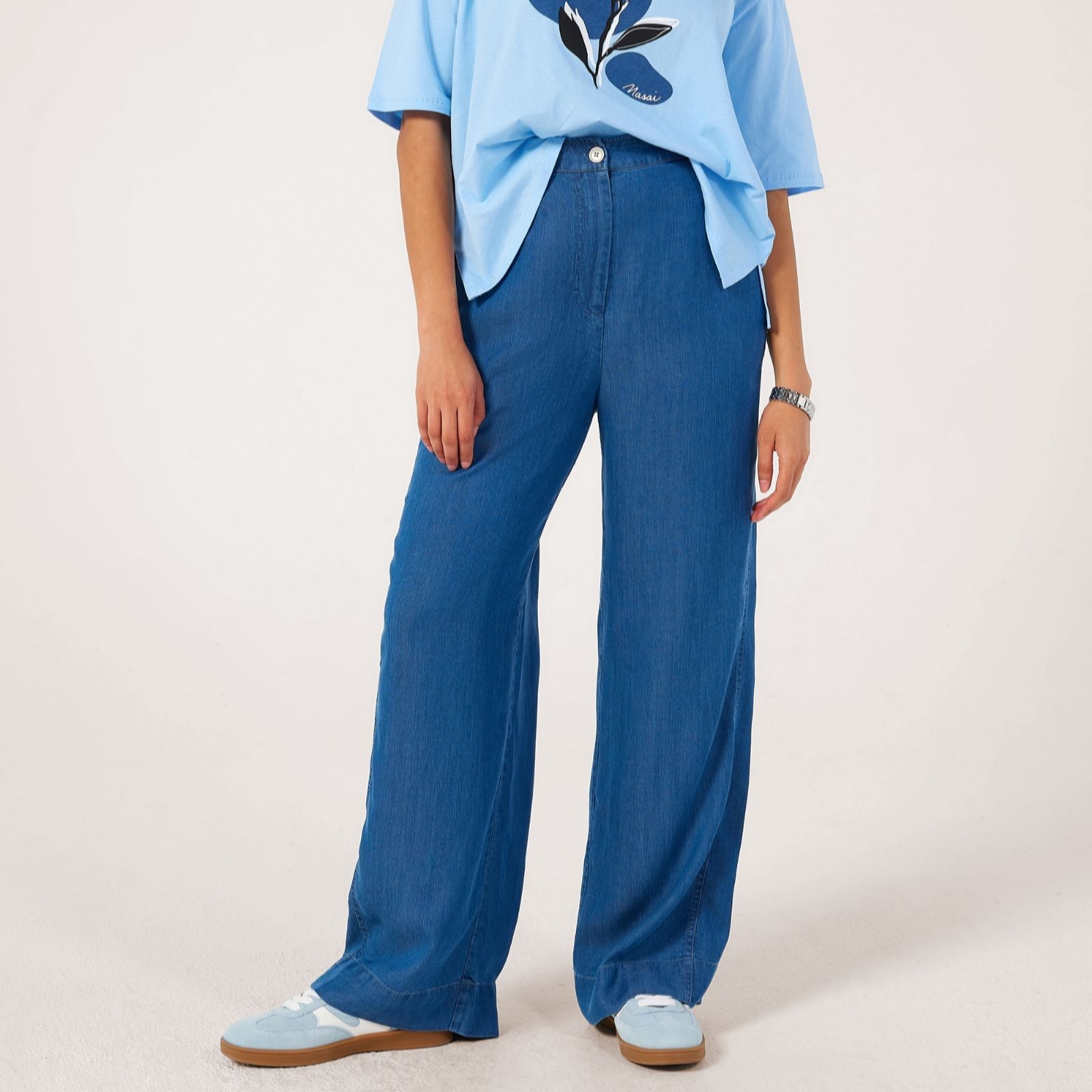 Masai Copenhagen Pelyra Light Denim Trouser