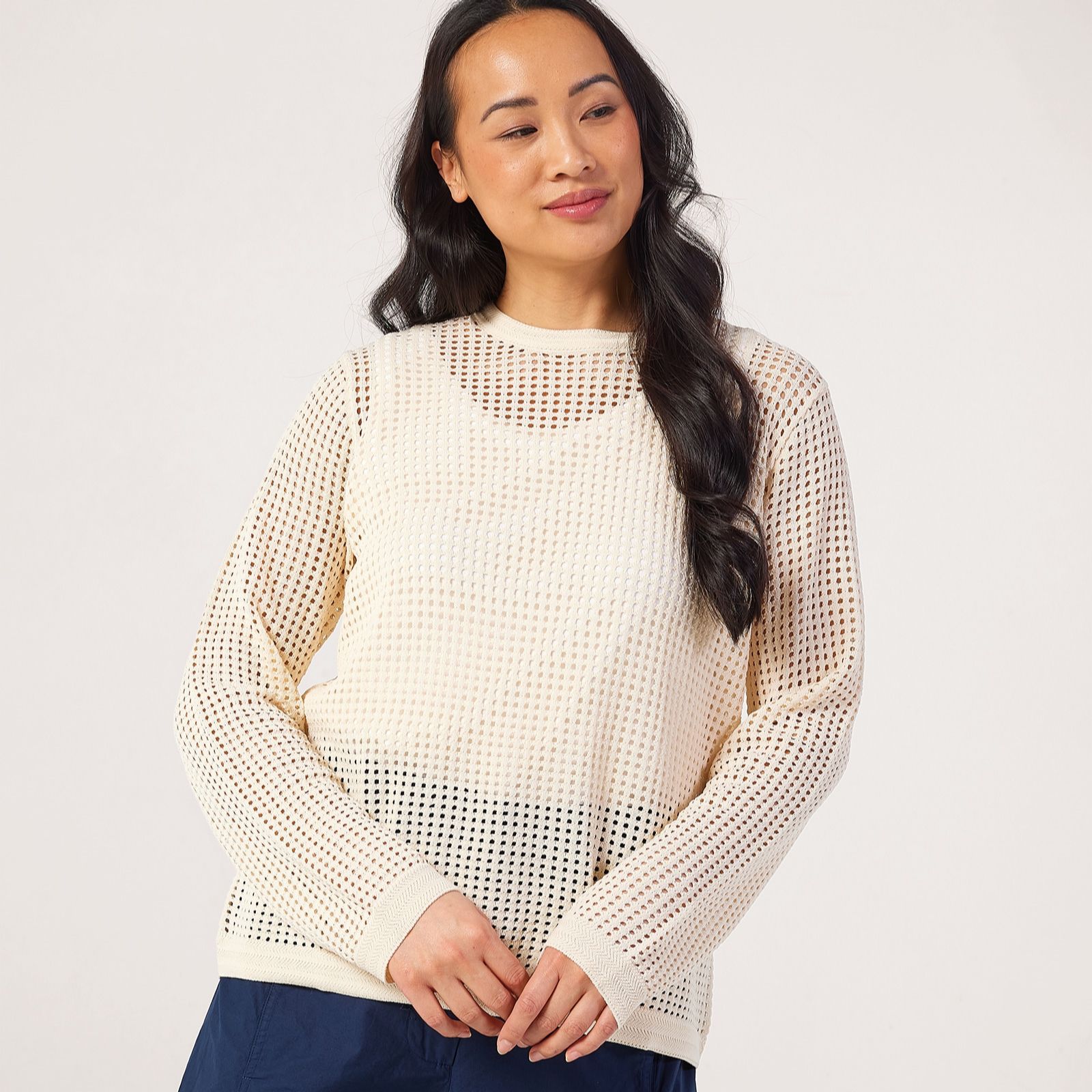 Masai Copenhagen Foravine Fine Pointelle Knit Top