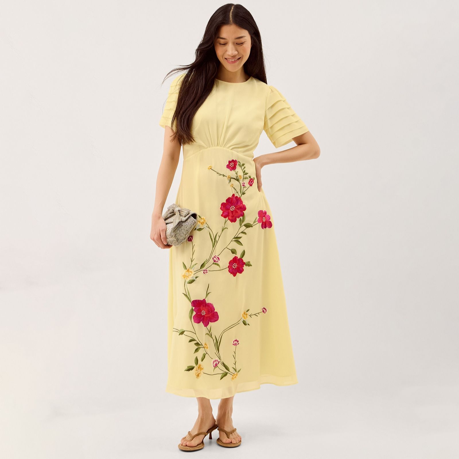 Monsoon Jocelyn Embroidered Dress