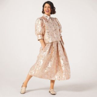 Helene Berman X Katy Limited Edition Jacquard Skirt