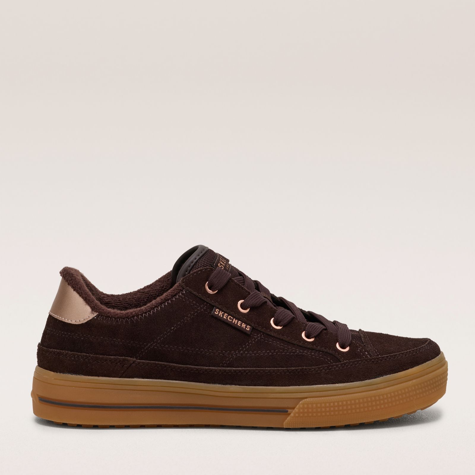 Skechers Arch Fit Gallery Suede Trainer