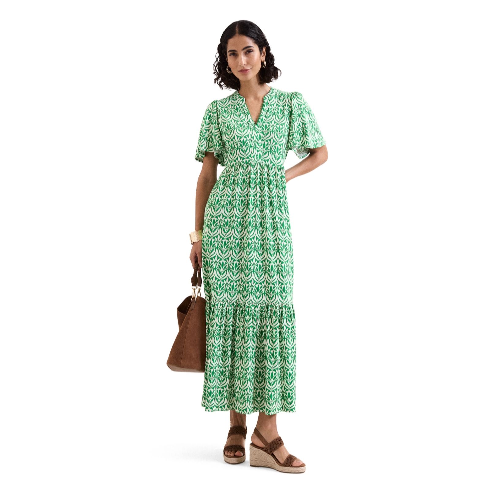 Phase Eight Shakira Printed Jersey Midaxi Dress