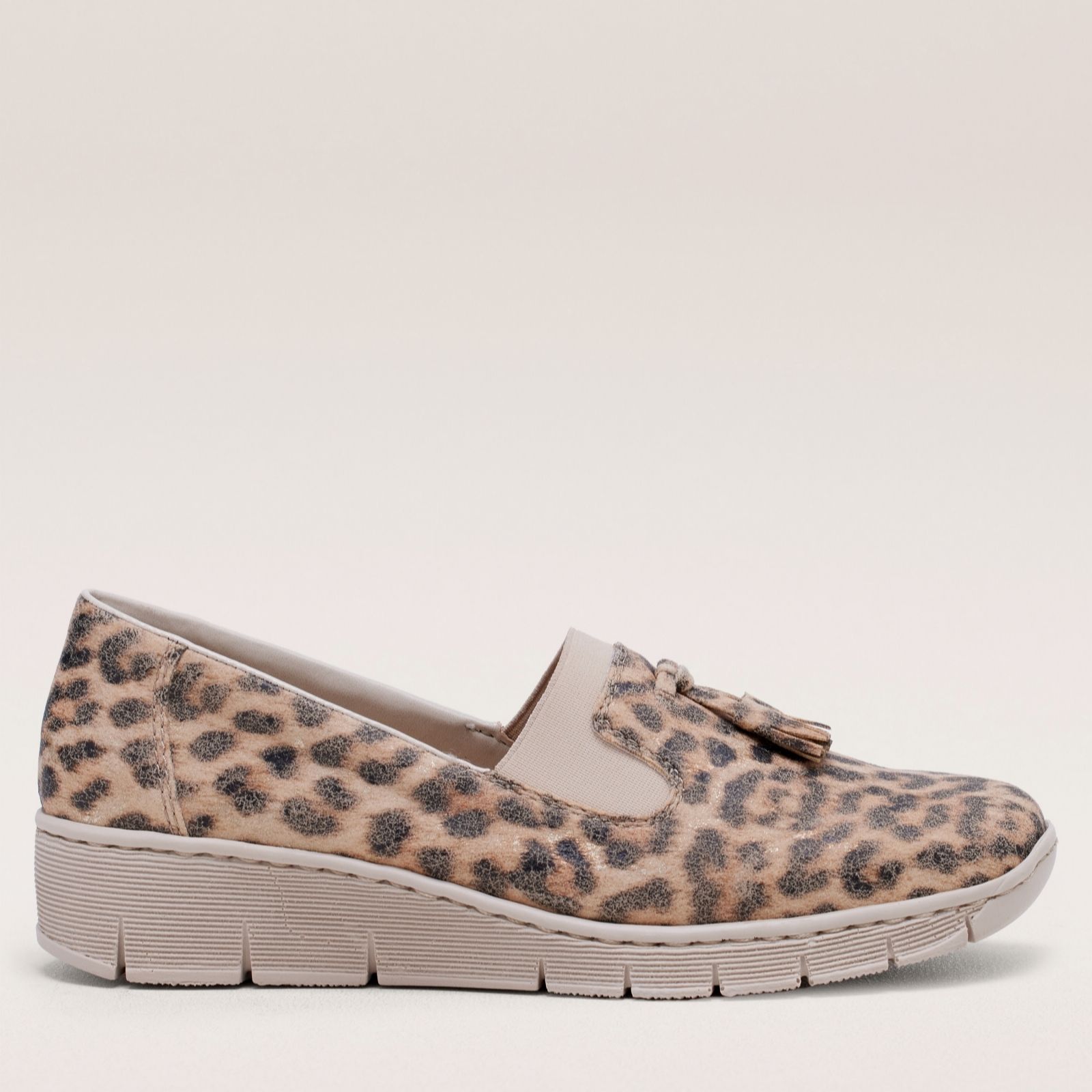 Outlet Rieker Wedge Tassel Loafer