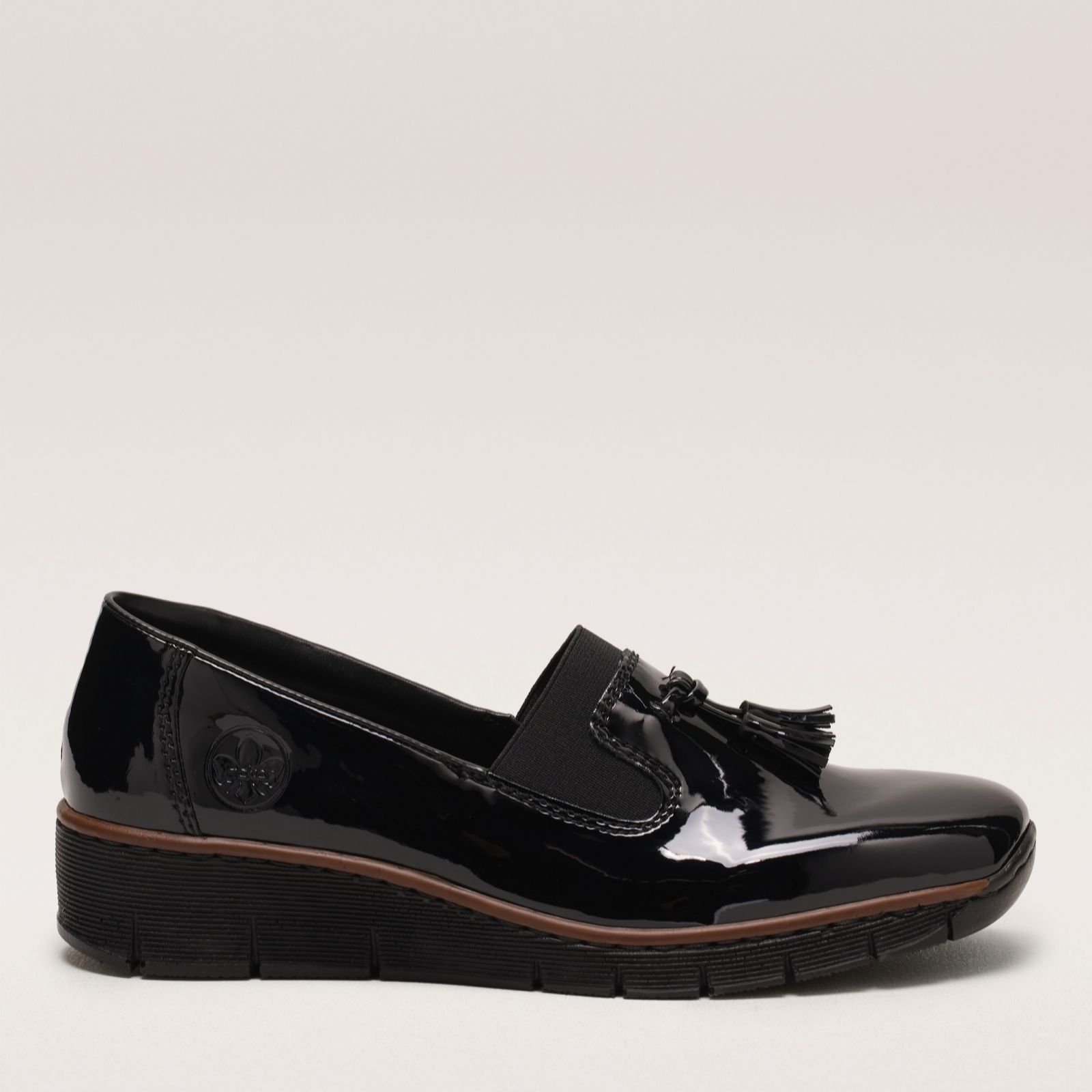 Outlet Rieker Wedge Tassel Loafer