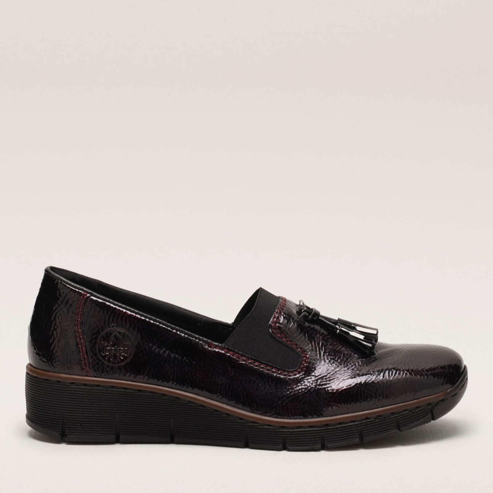 Outlet Rieker Wedge Tassel Loafer