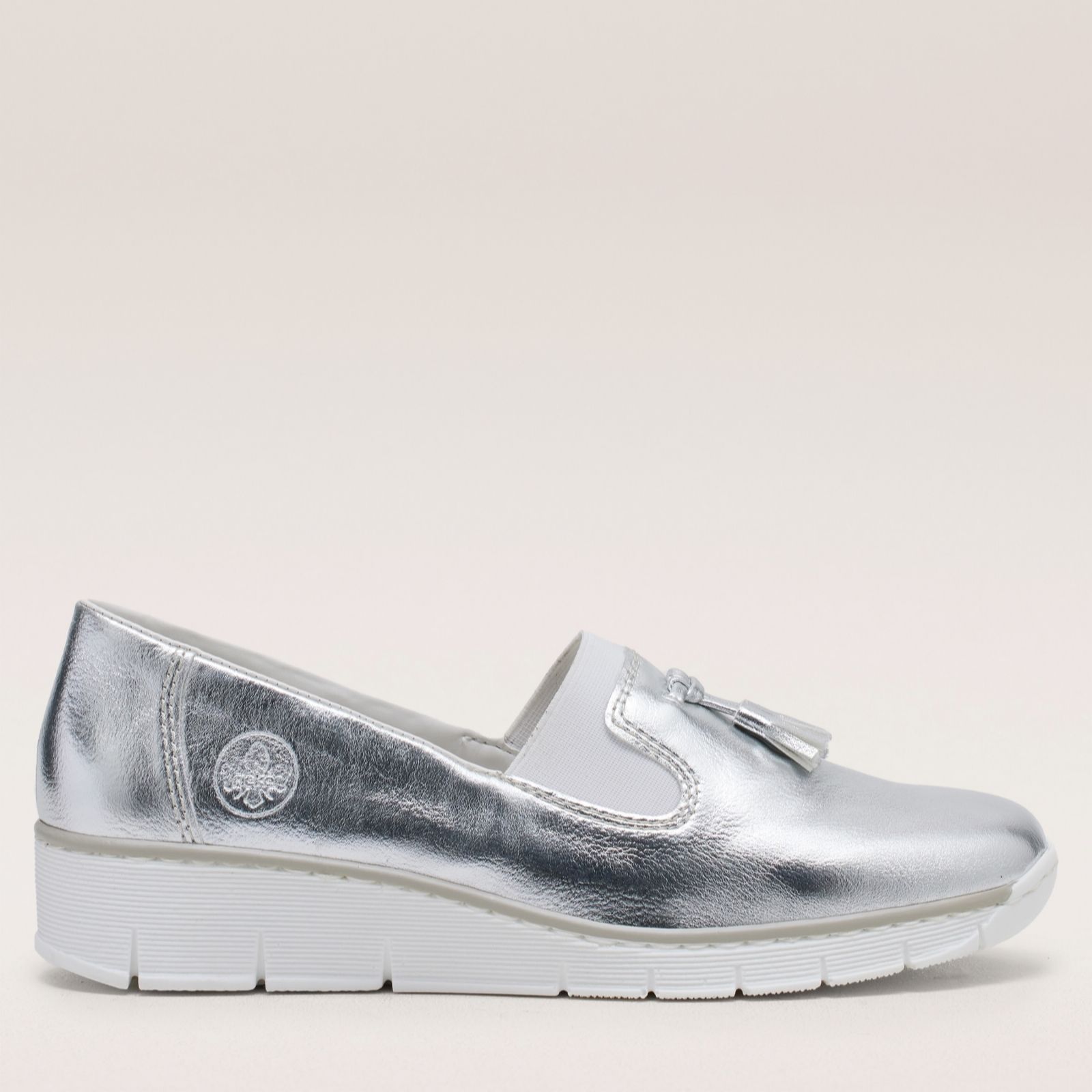 Outlet Rieker Wedge Tassel Loafer