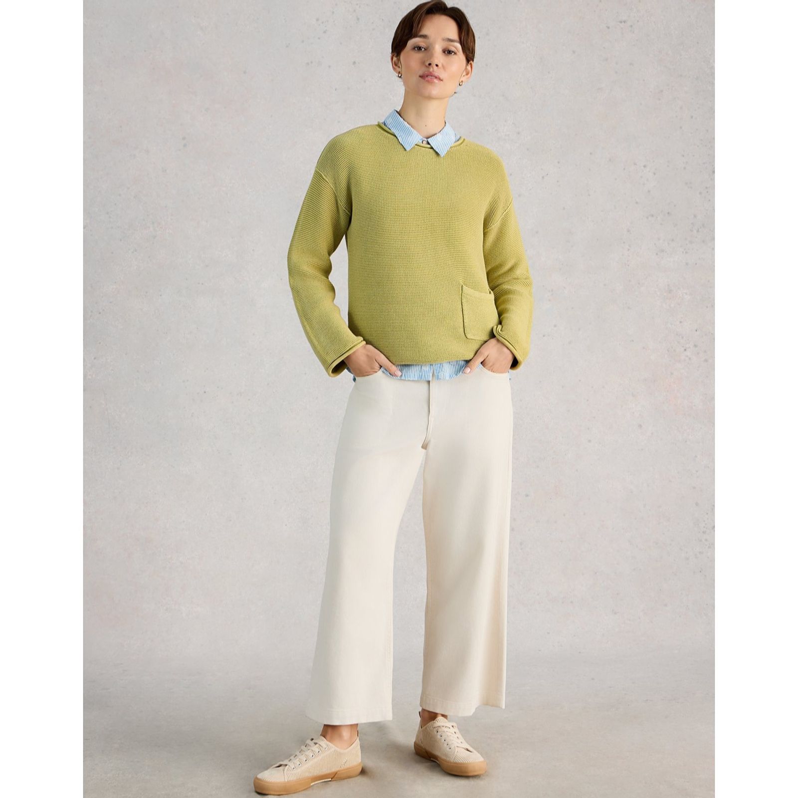 White Stuff Gigi Washed Jumper