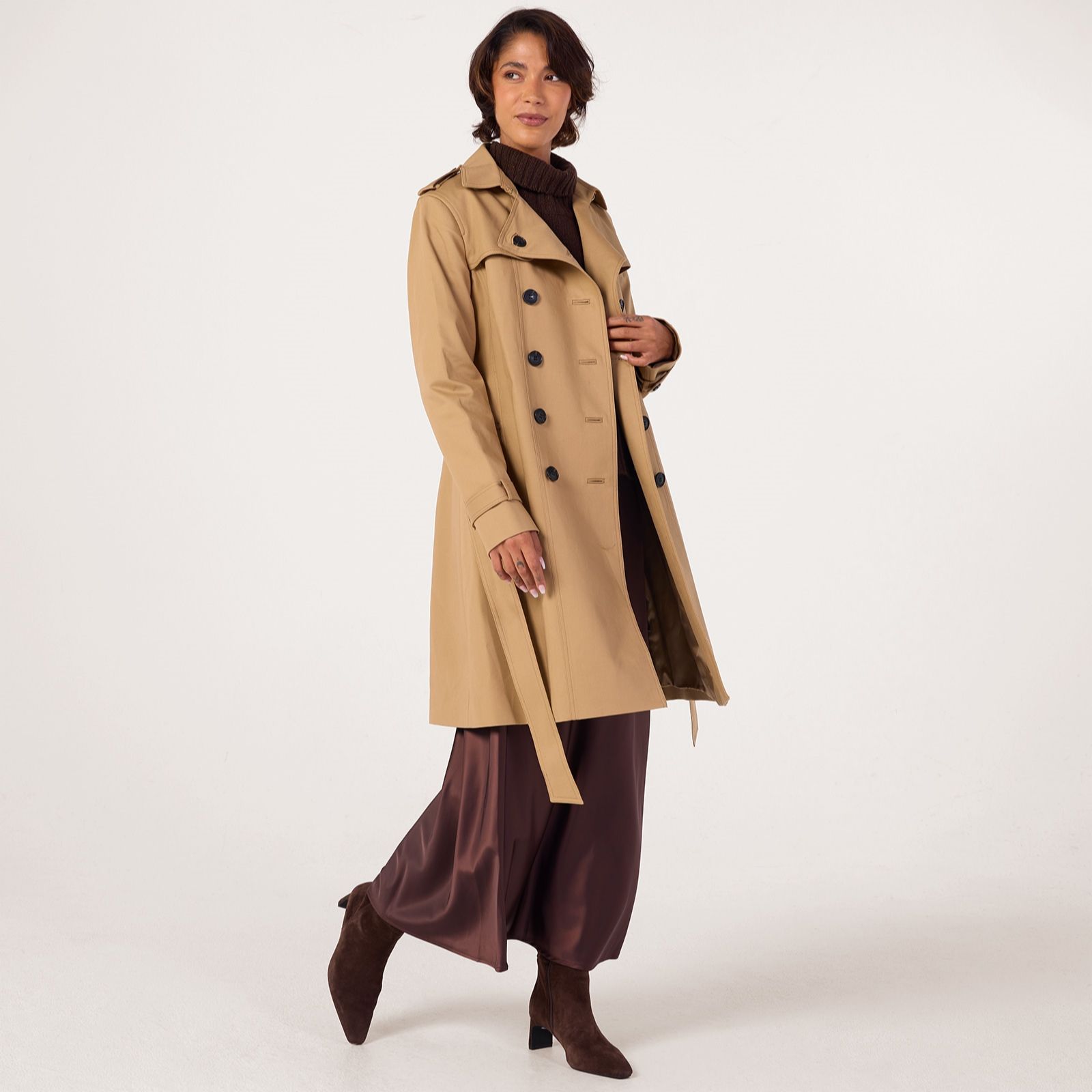 Hobbs London Saskia Shower Resistant Trench Coat