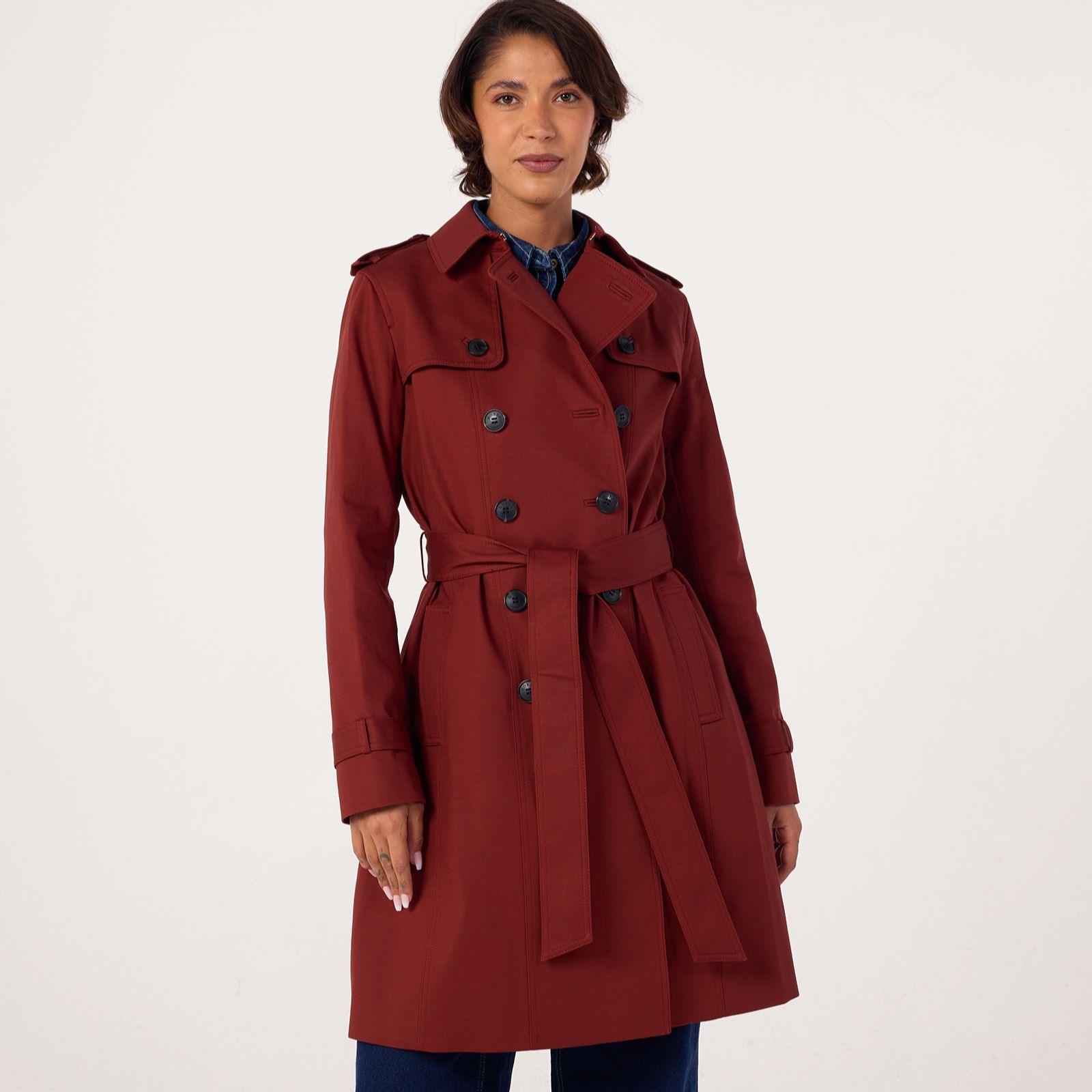 Hobbs London Saskia Shower Resistant Trench Coat