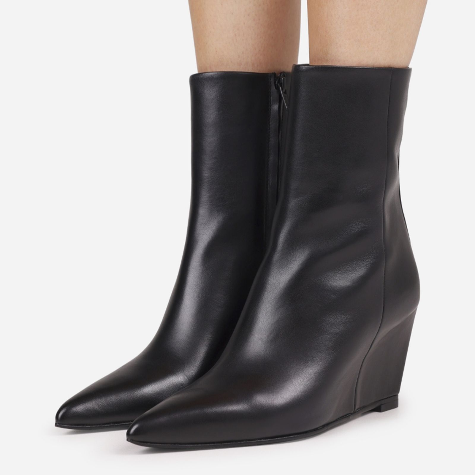 Bronx SELIN-A Smooth Leather Ankle Boot