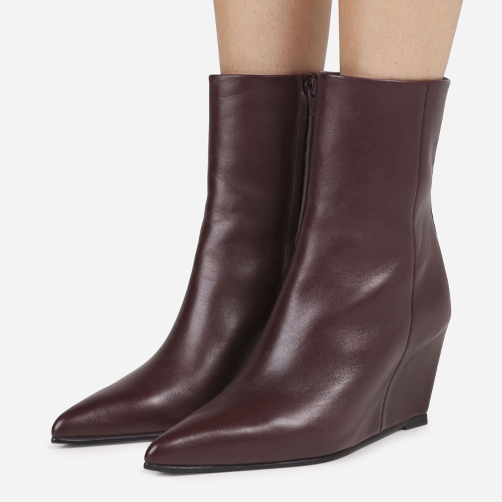 Bronx SELIN-A Smooth Leather Ankle Boot