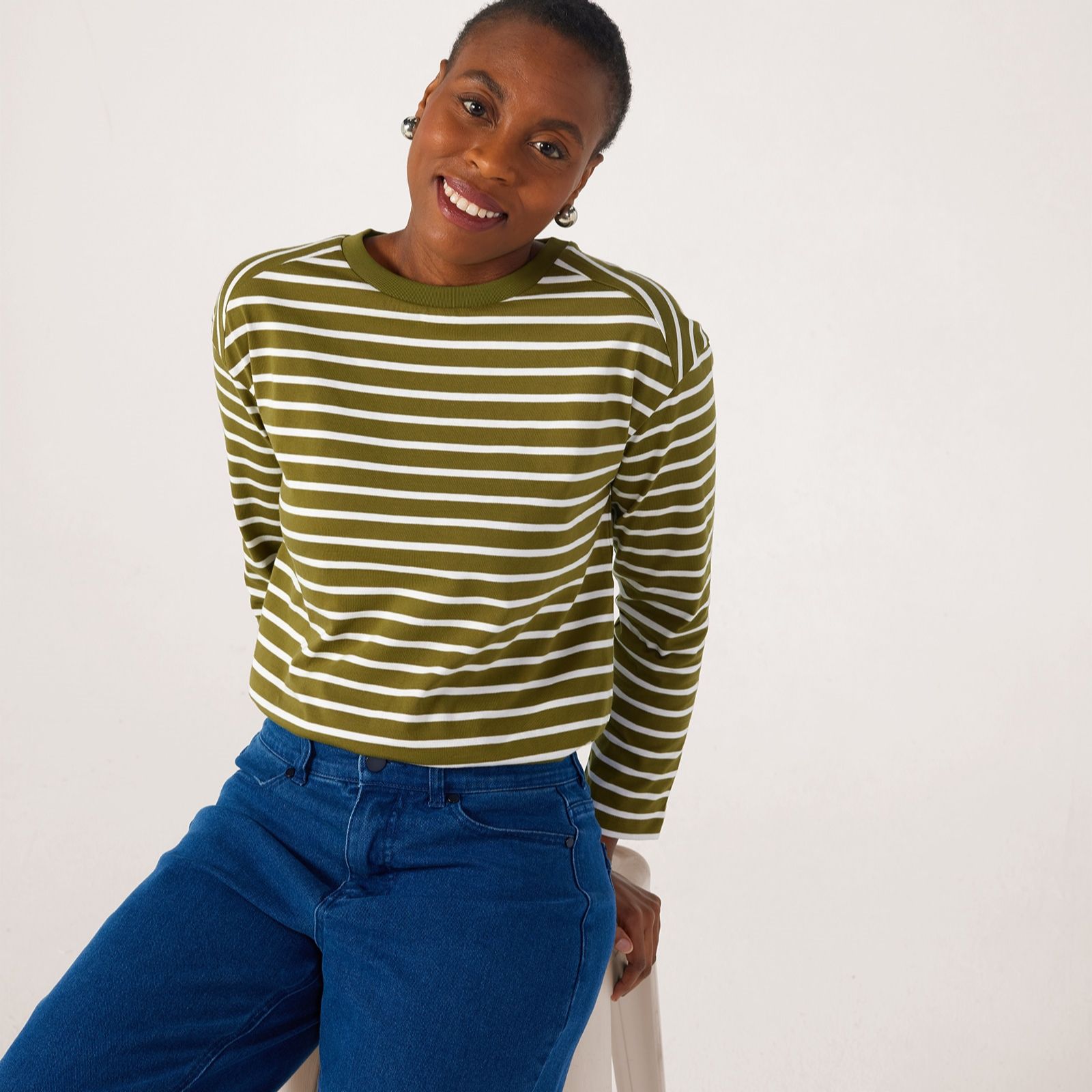 Ben de Lisi Striped Top