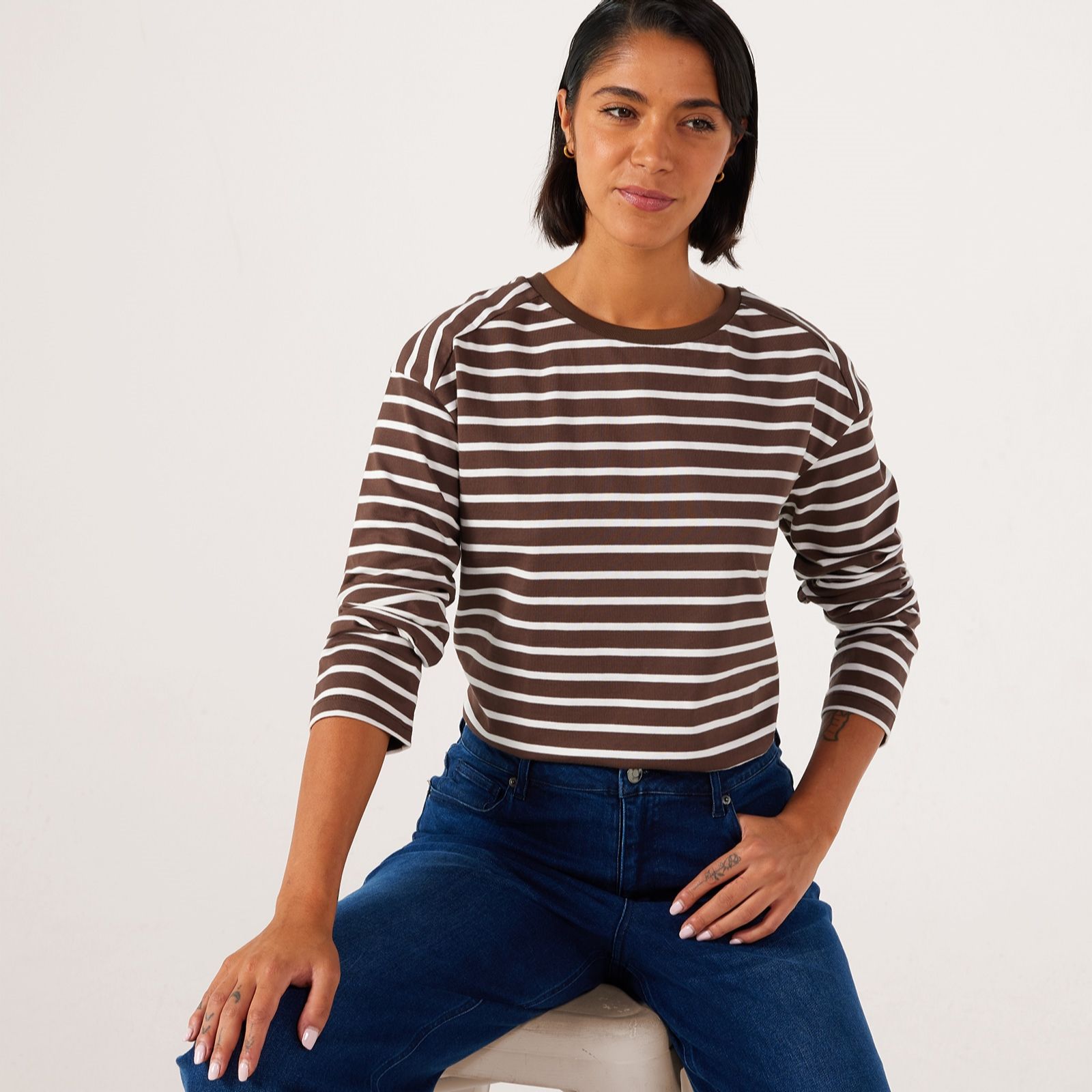 Ben de Lisi Striped Top