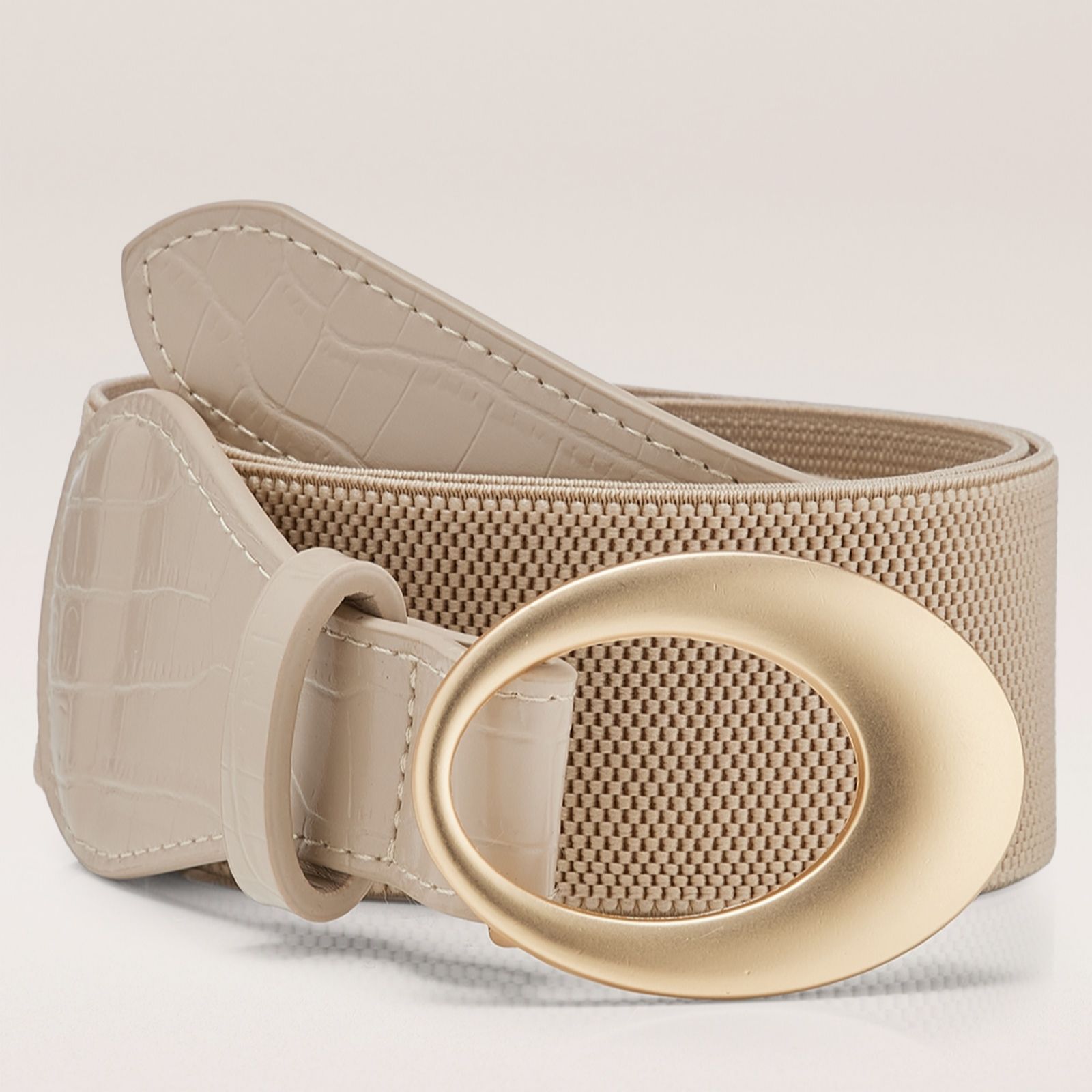 Kim & Co Oval Buckle Belt