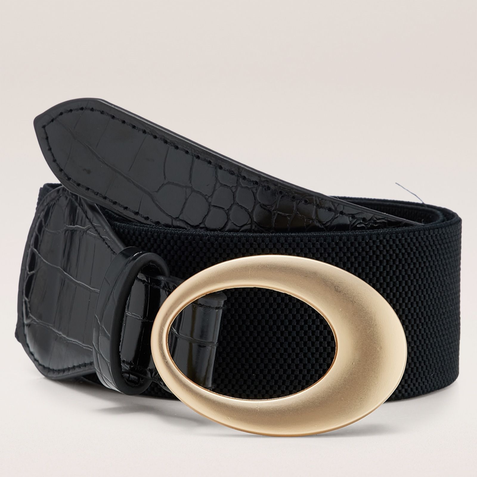 Kim & Co Oval Buckle Belt