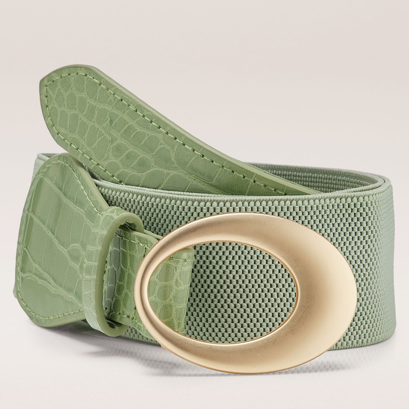 Kim & Co Oval Buckle Belt