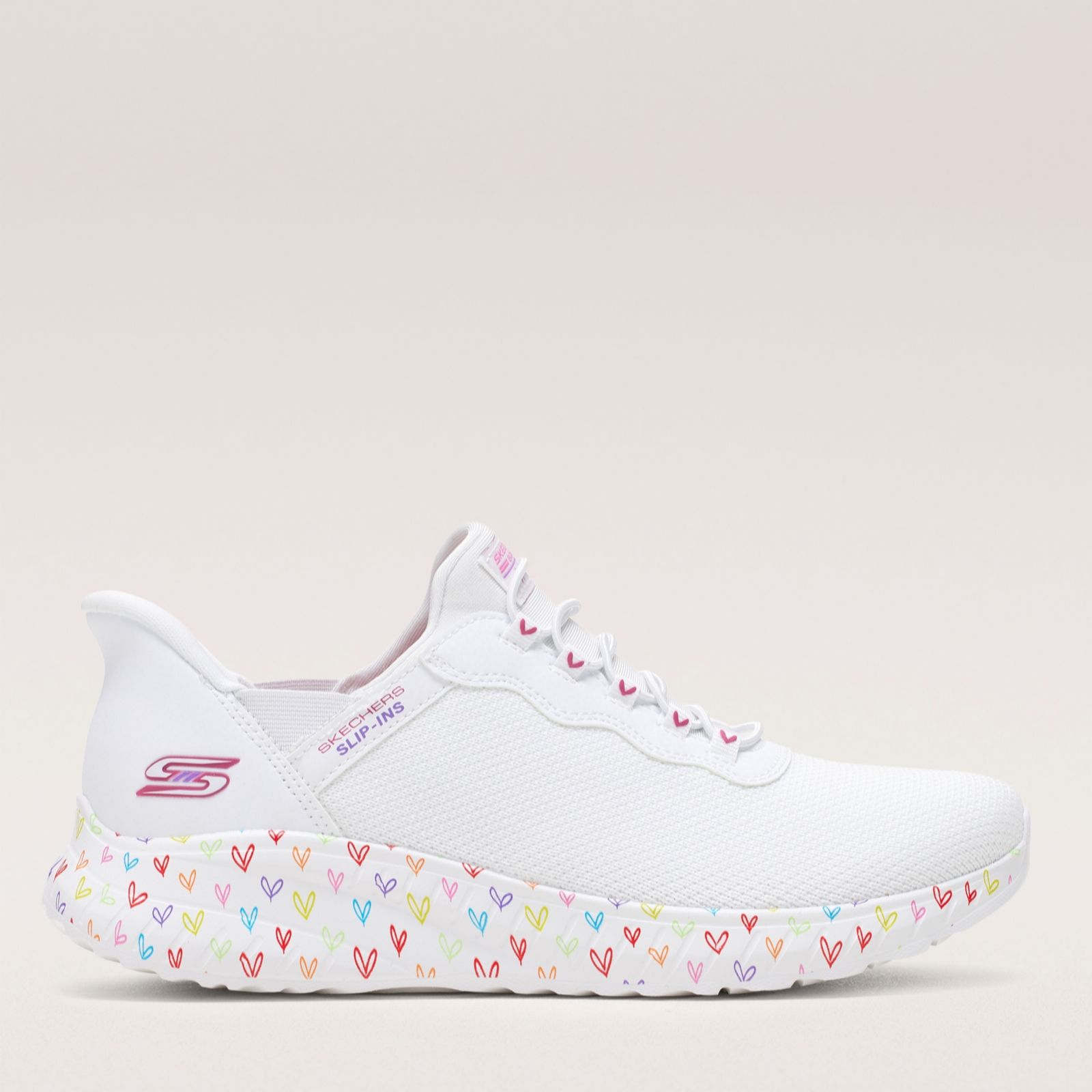 Skechers Bobs Squad Chaos Joy Glow Slip-Ins Trainer
