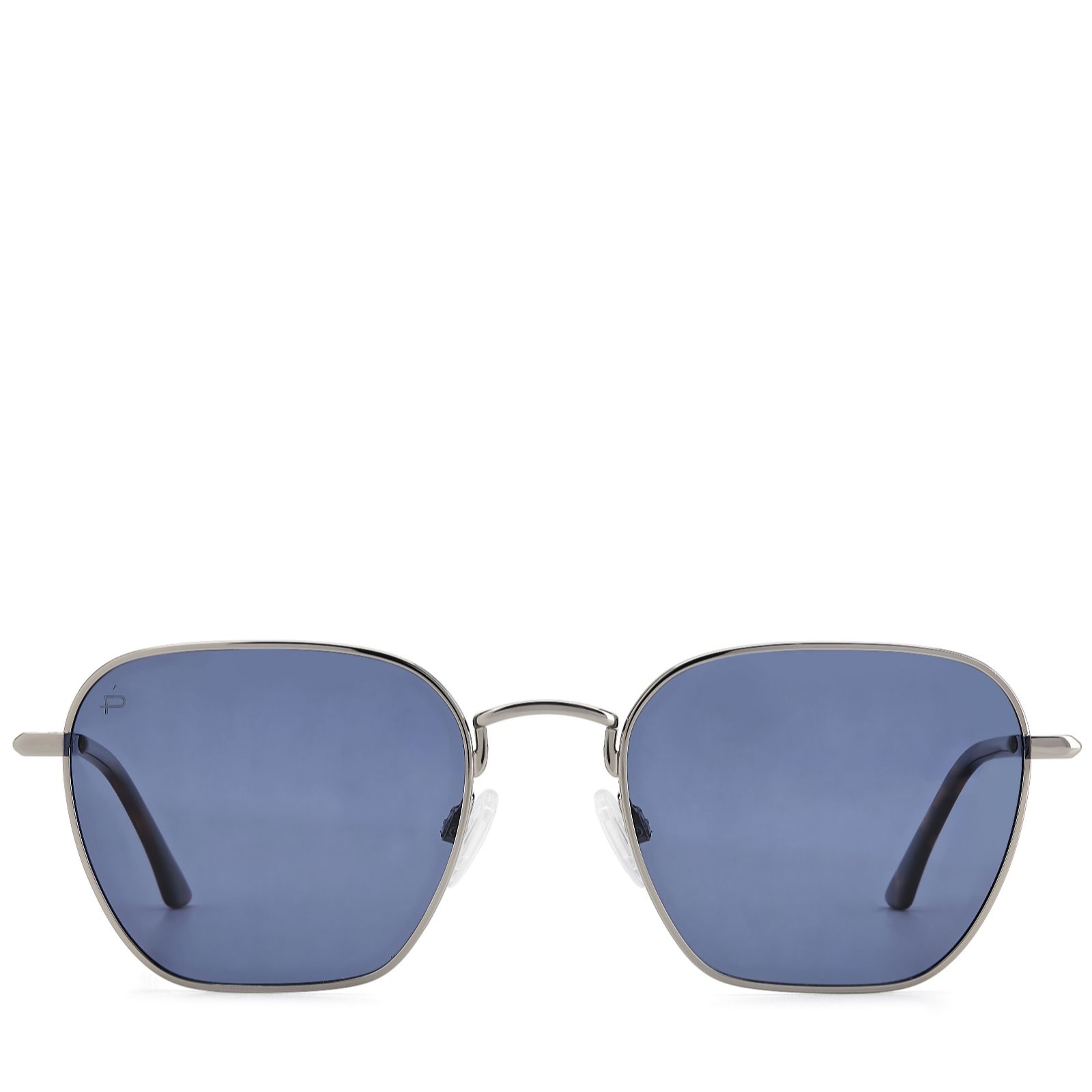 Prive Revaux Timber Metal Frame Square Sunglasses