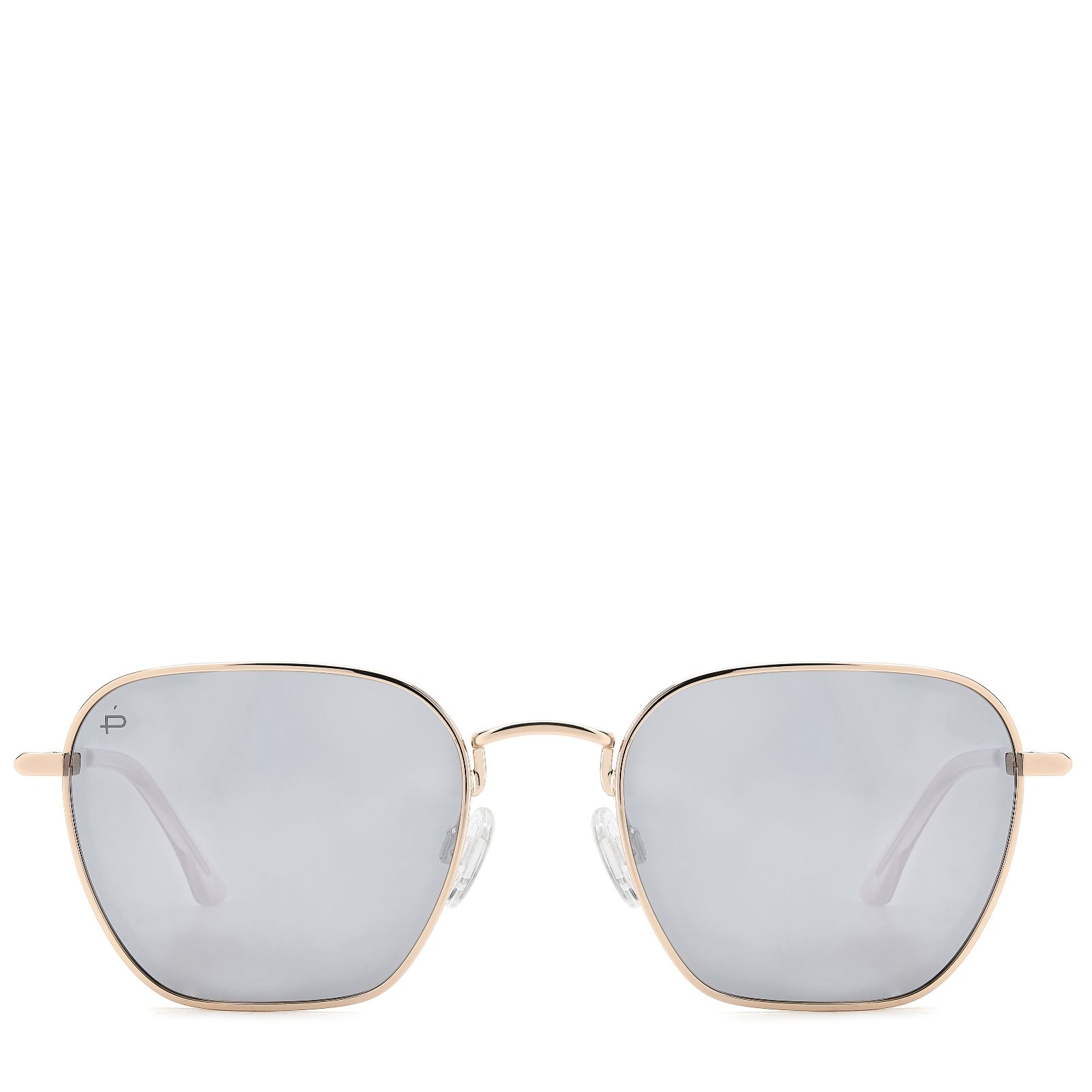 Prive Revaux Timber Metal Frame Square Sunglasses