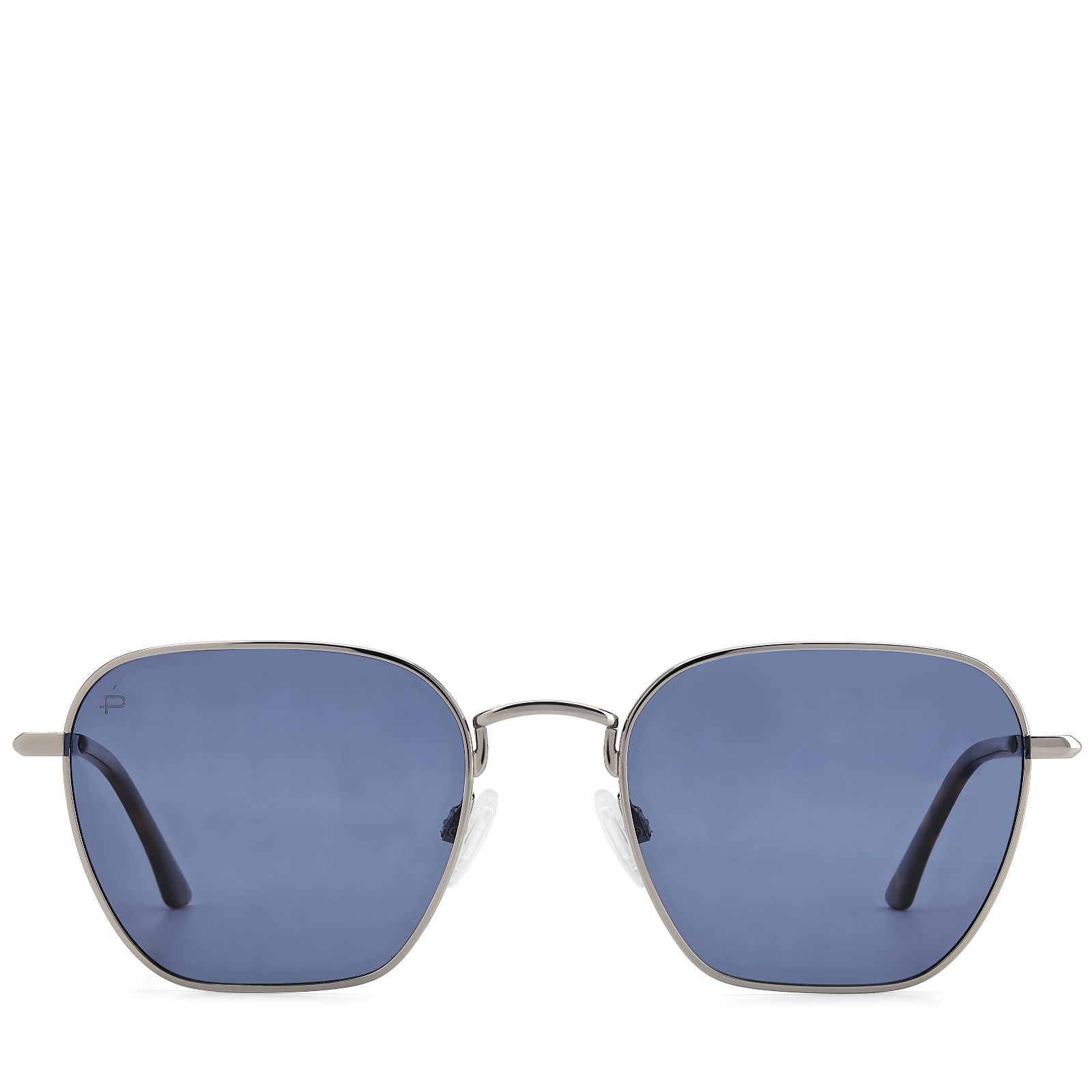 Prive Revaux Timber Metal Frame Square Sunglasses