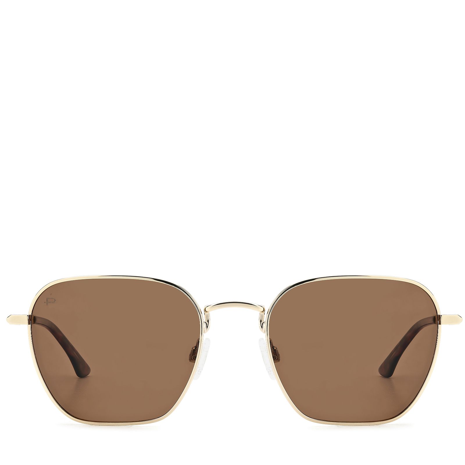 Prive Revaux Timber Metal Frame Square Sunglasses