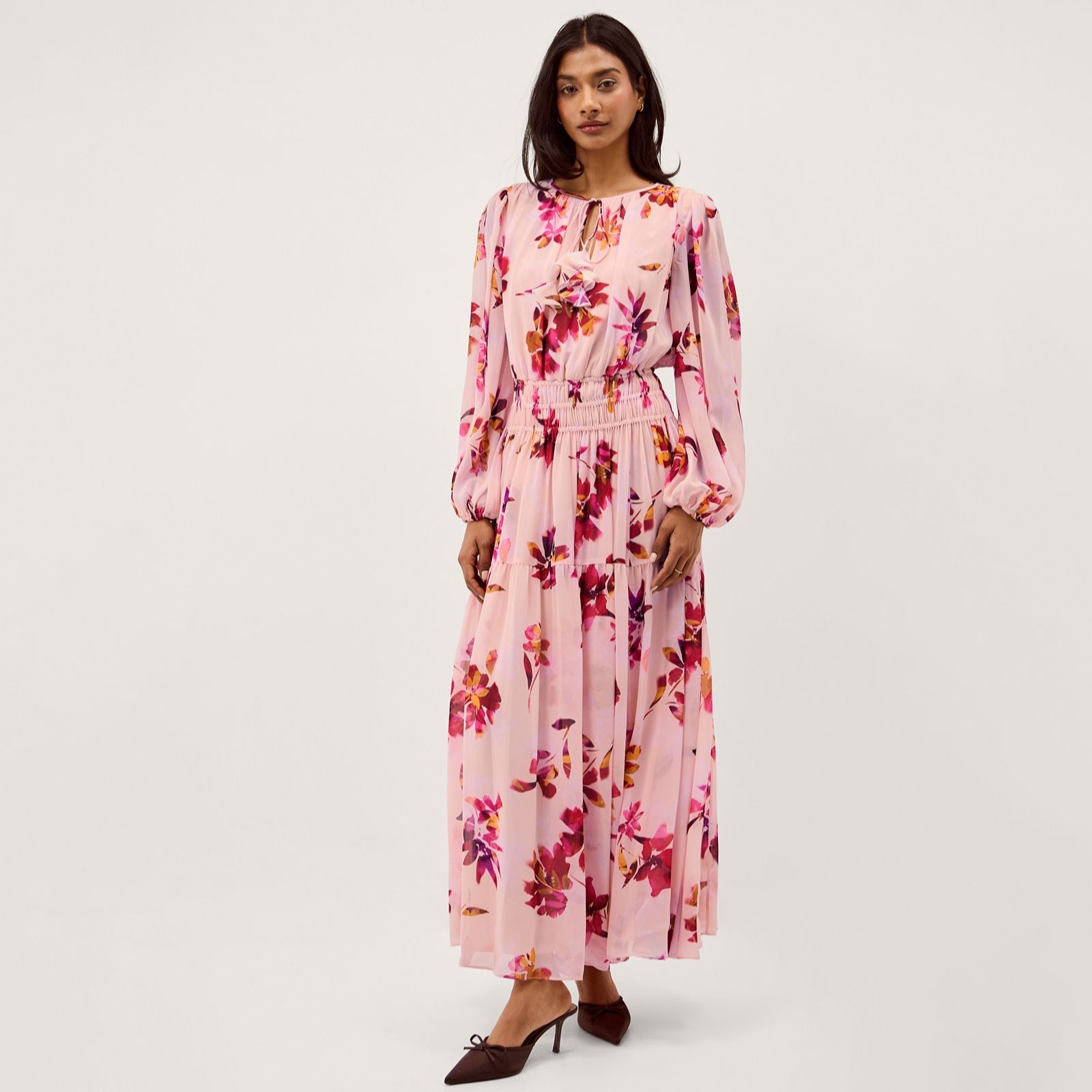 Monsoon Mabel Printed Dress