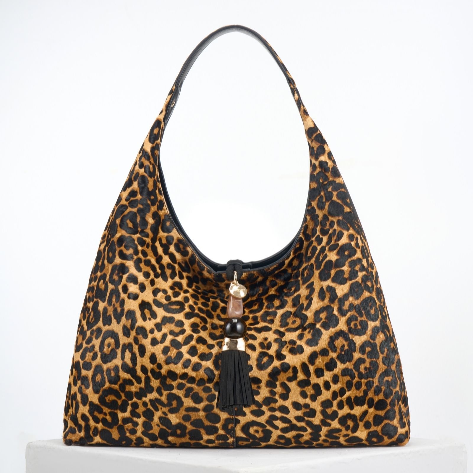 Luella Grey Pandora Leopard Slouch Hobo