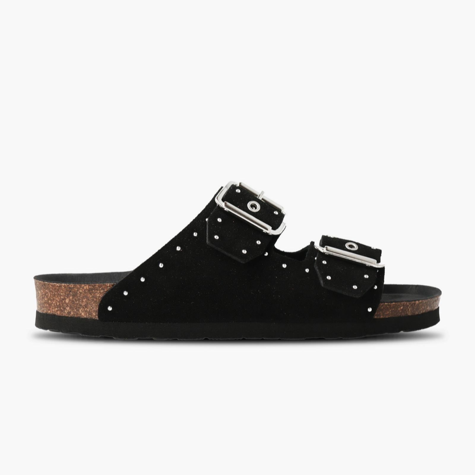 Genuins Honolulu Lead Suede Sandal