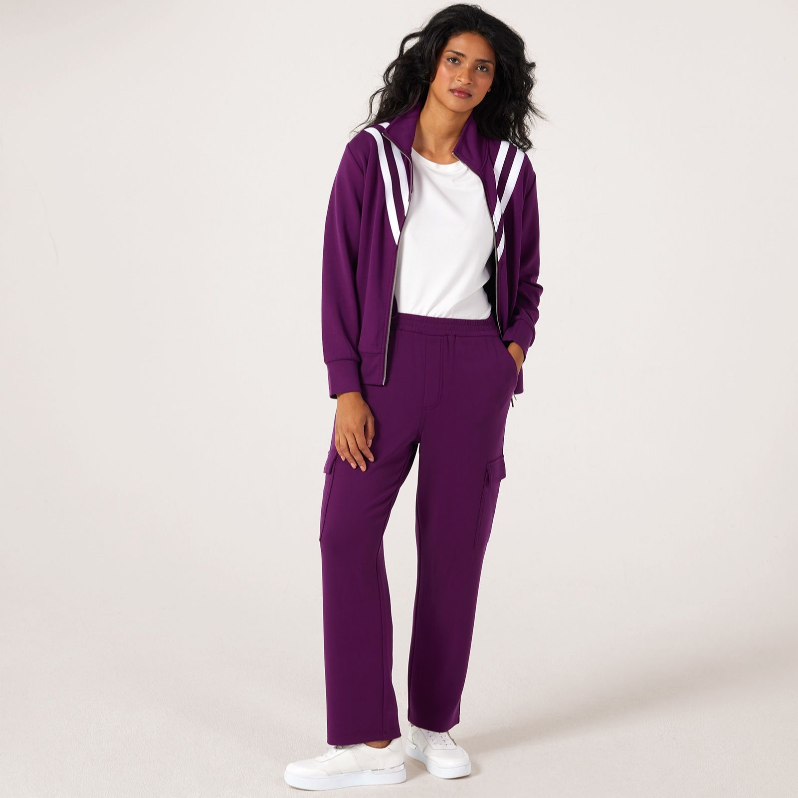 Ruth Langsford Leisurewear Side Pocket Jogger Tall QVC UK