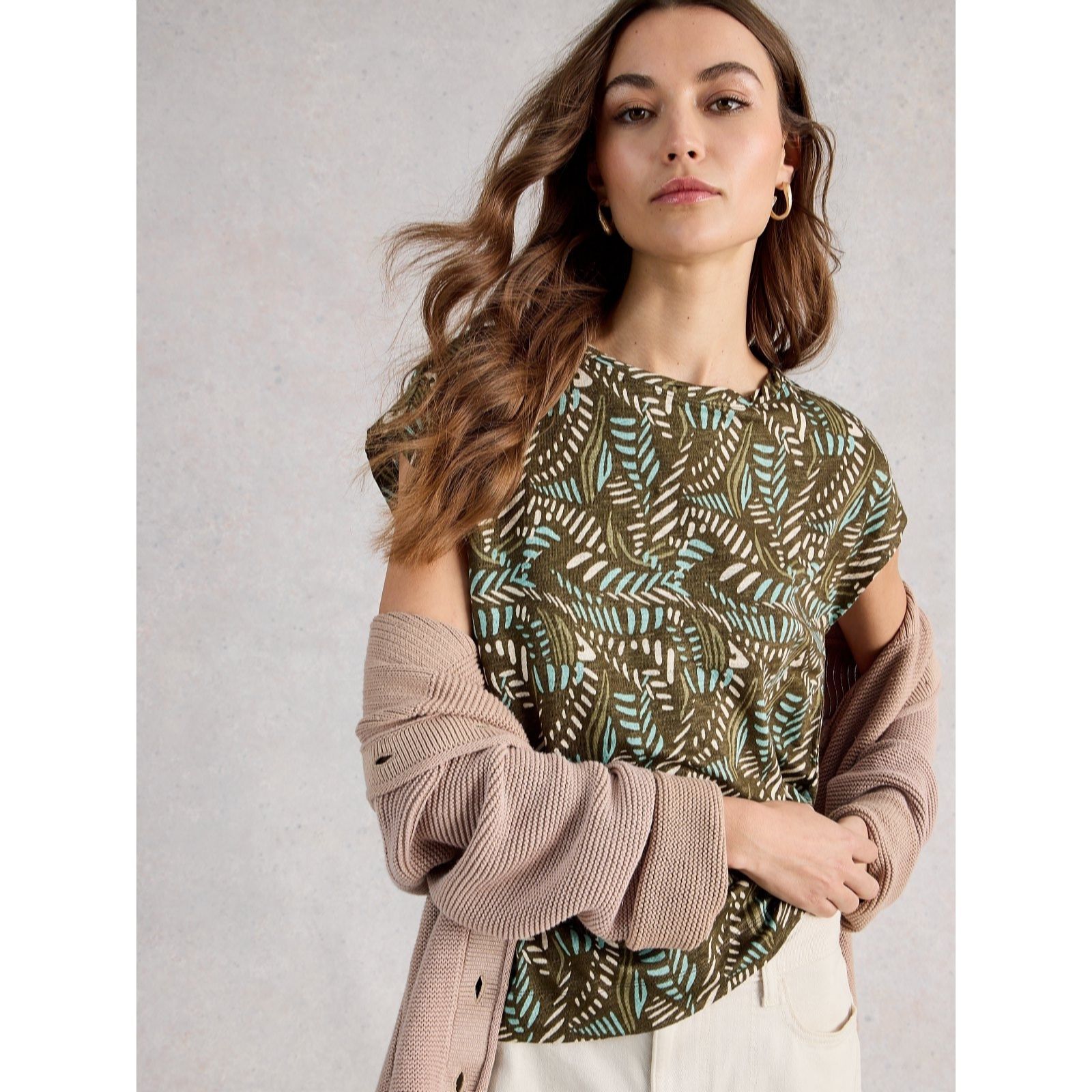 White Stuff Rowan Linen Tee