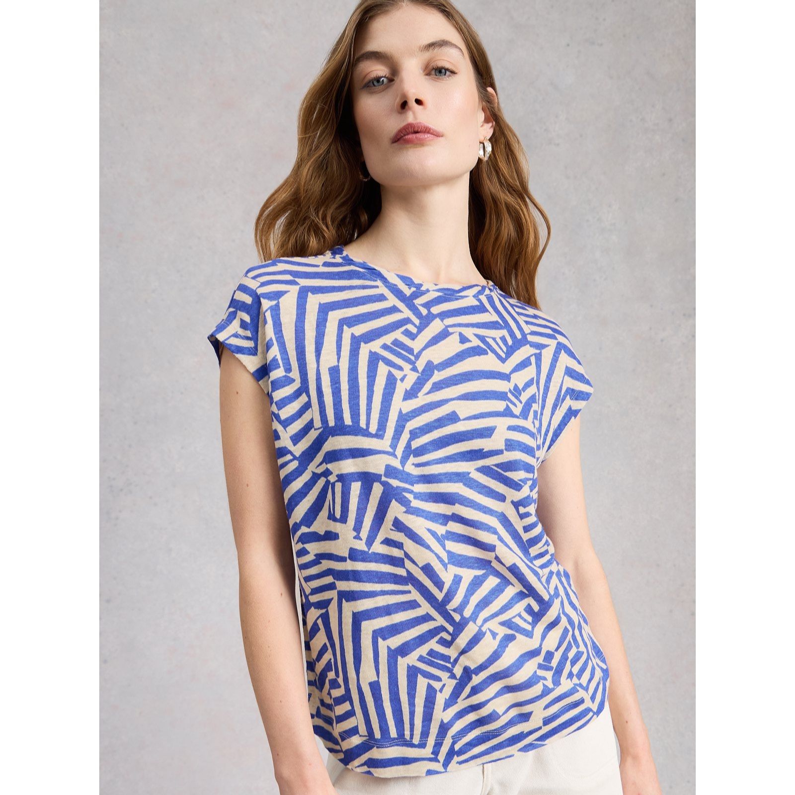 White Stuff Rowan Linen Tee