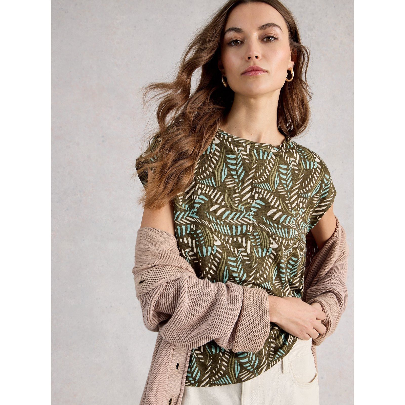 White Stuff Rowan Linen Tee