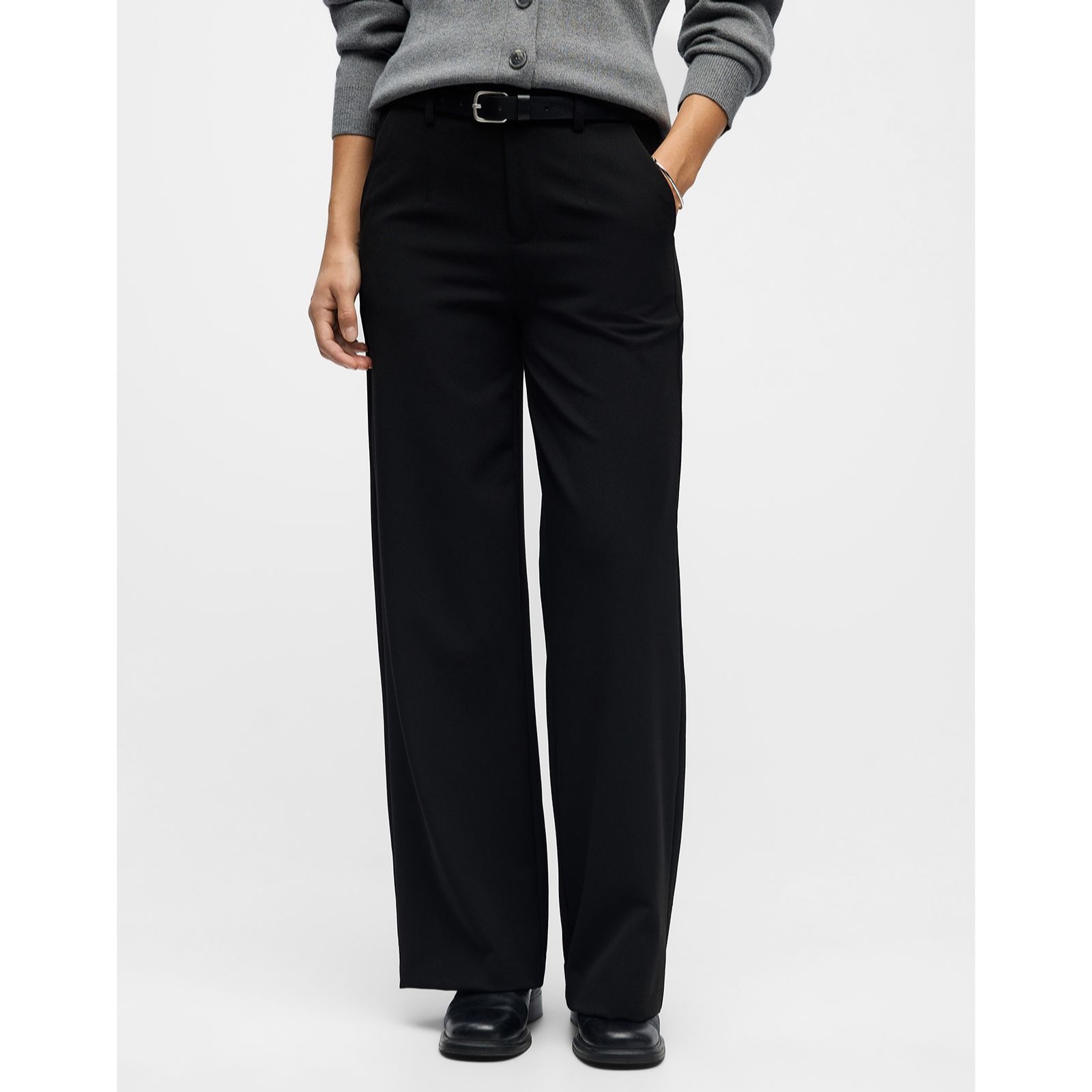 Object Lisa Simple Wide Leg Trouser