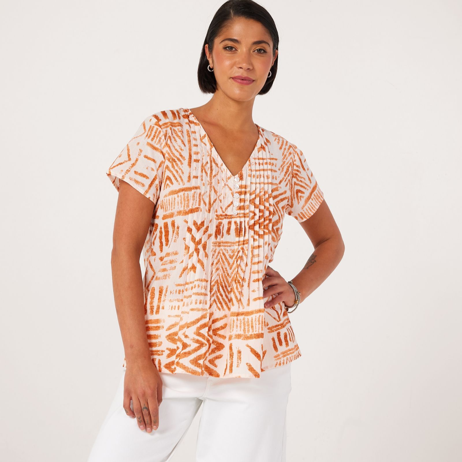 Izabel London Printed Top
