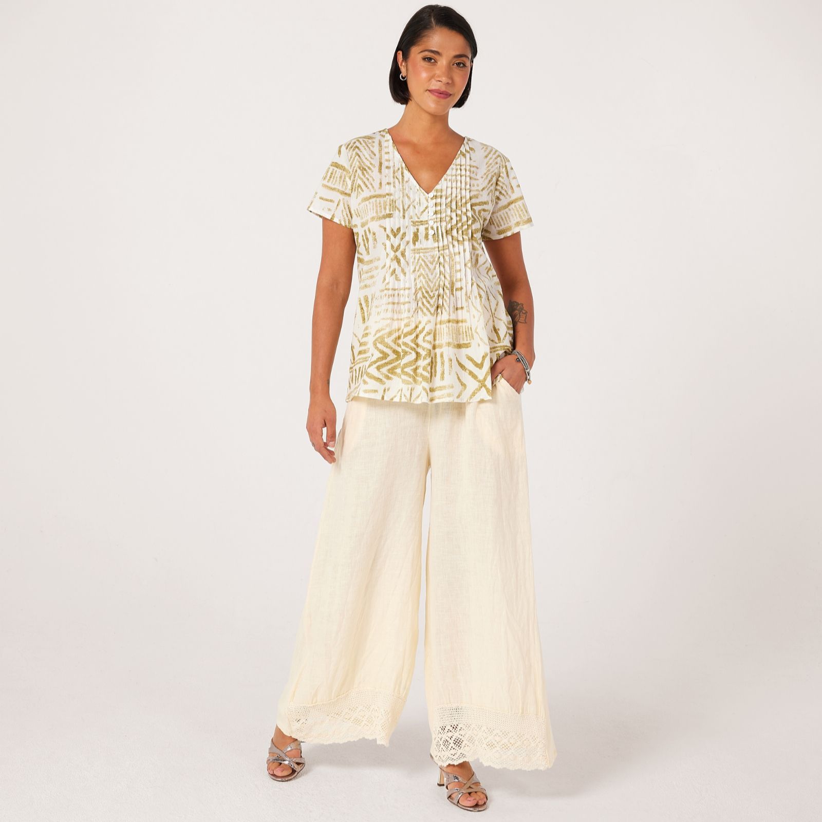 Izabel London Printed Top