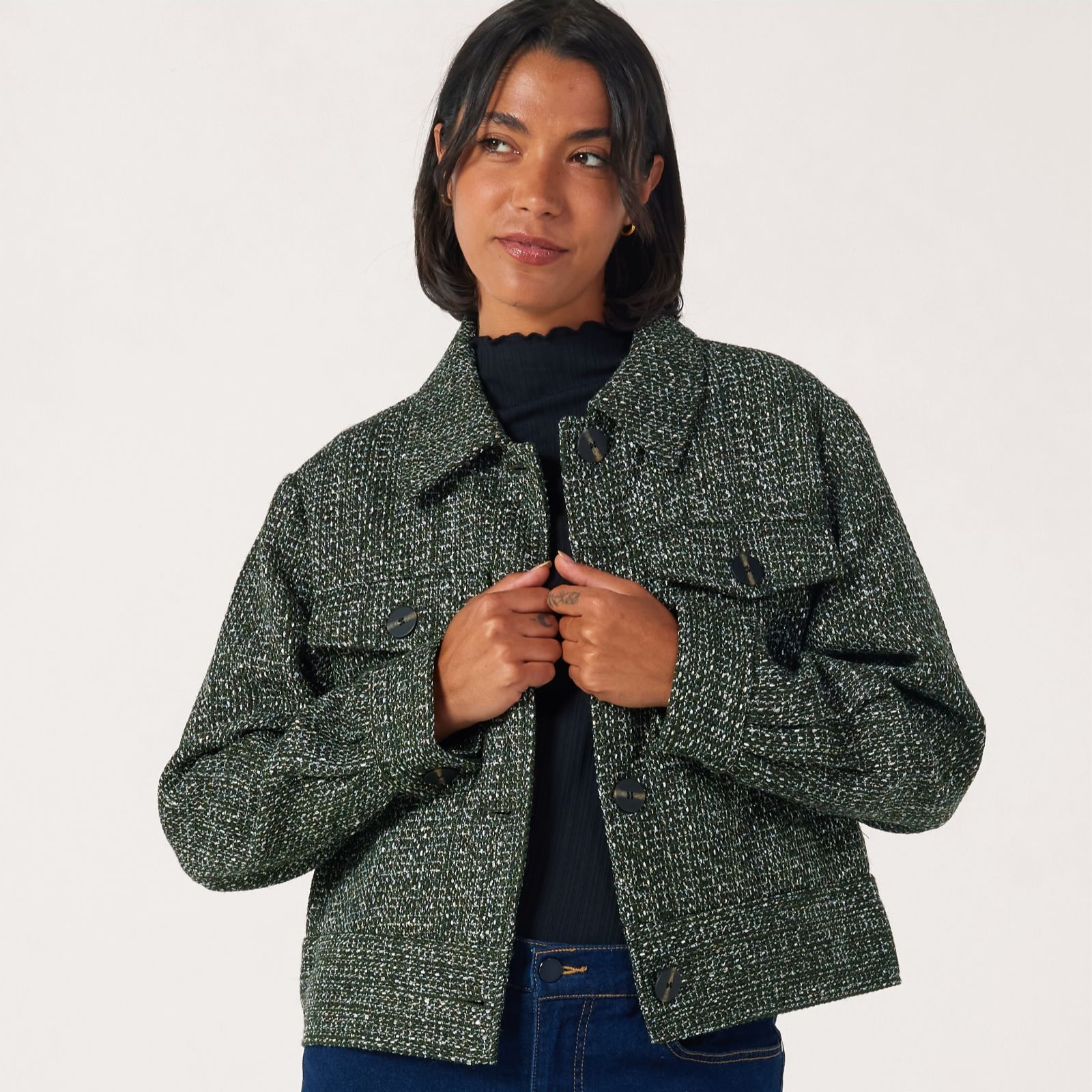 Only Abby Check Jacket