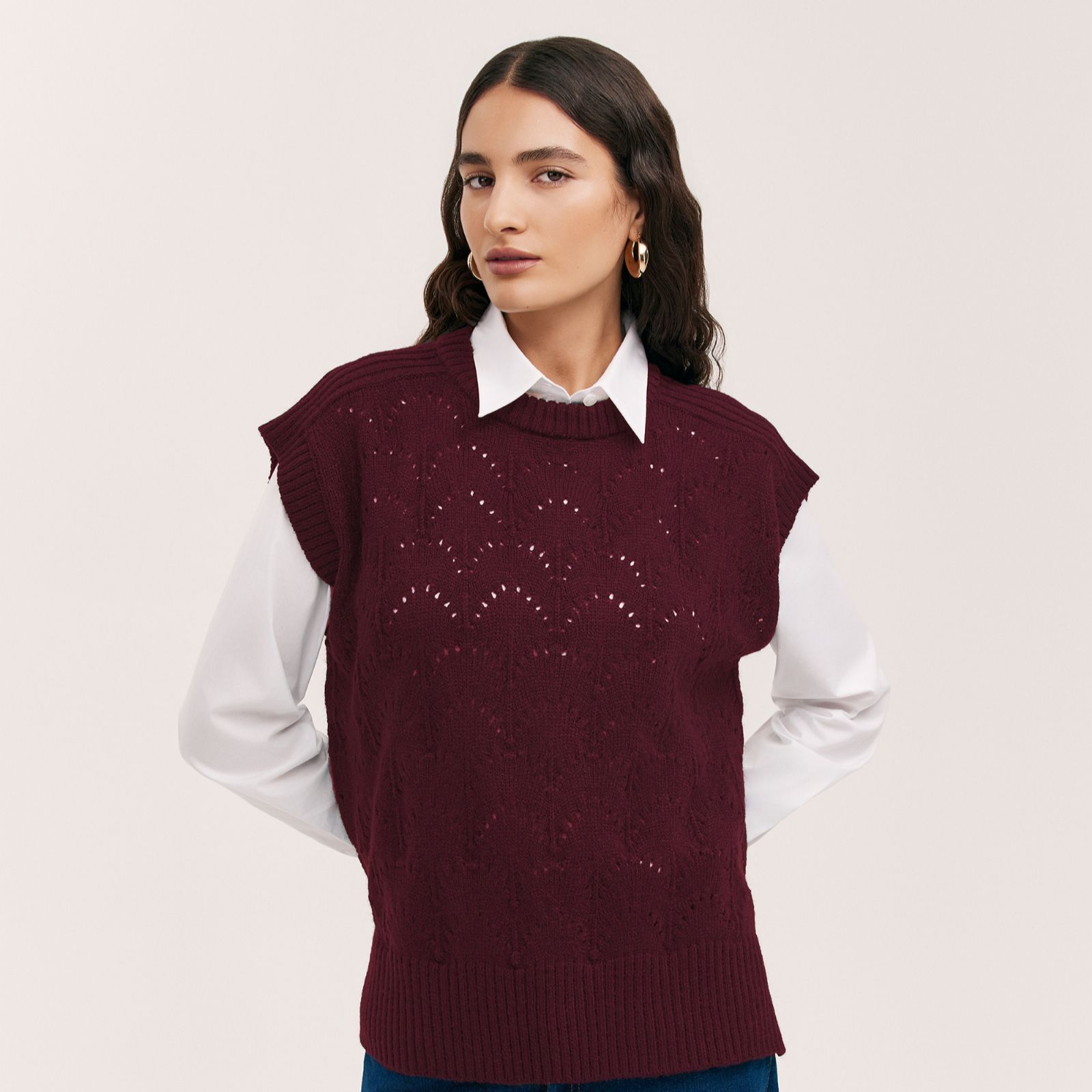 Finery London Leona Knit Vest
