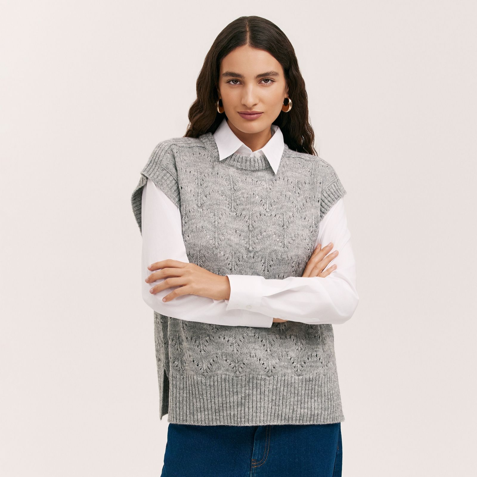 Finery London Leona Knit Vest