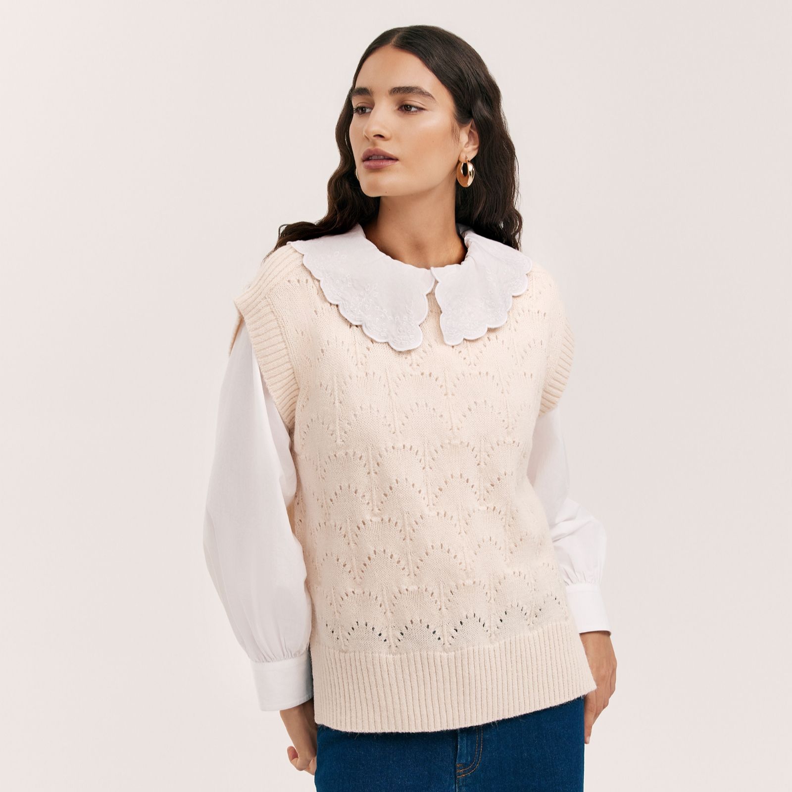 Finery London Leona Knit Vest
