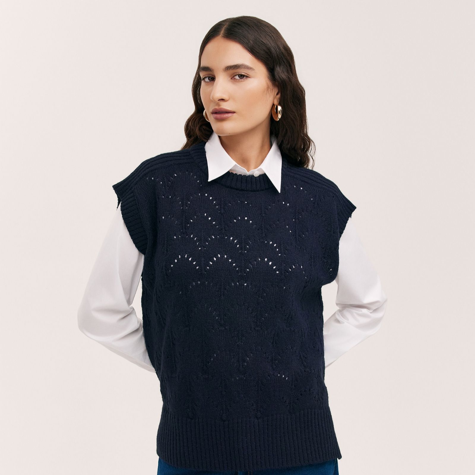 Finery London Leona Knit Vest