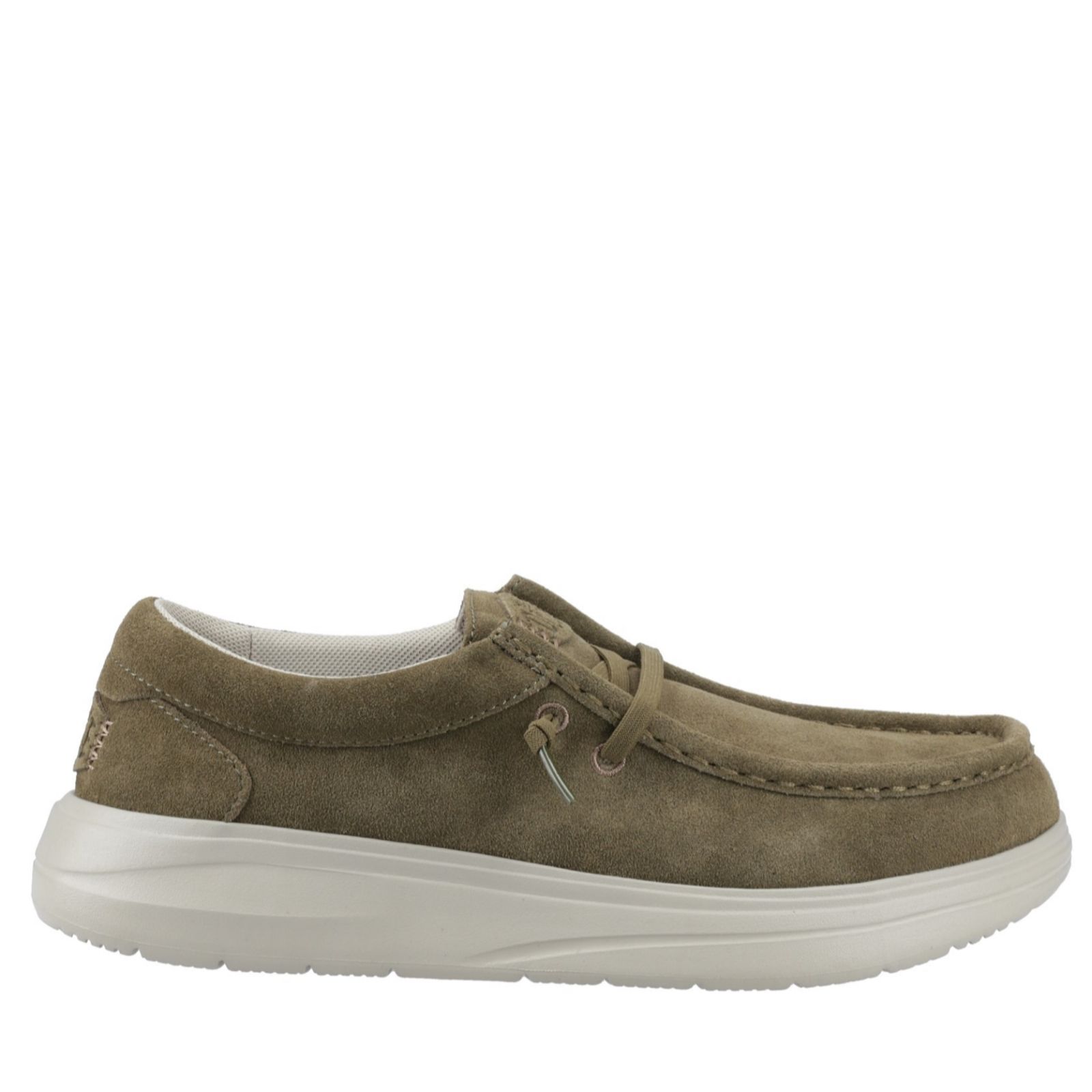 HEYDUDE Mens Wally X Suede Shoe